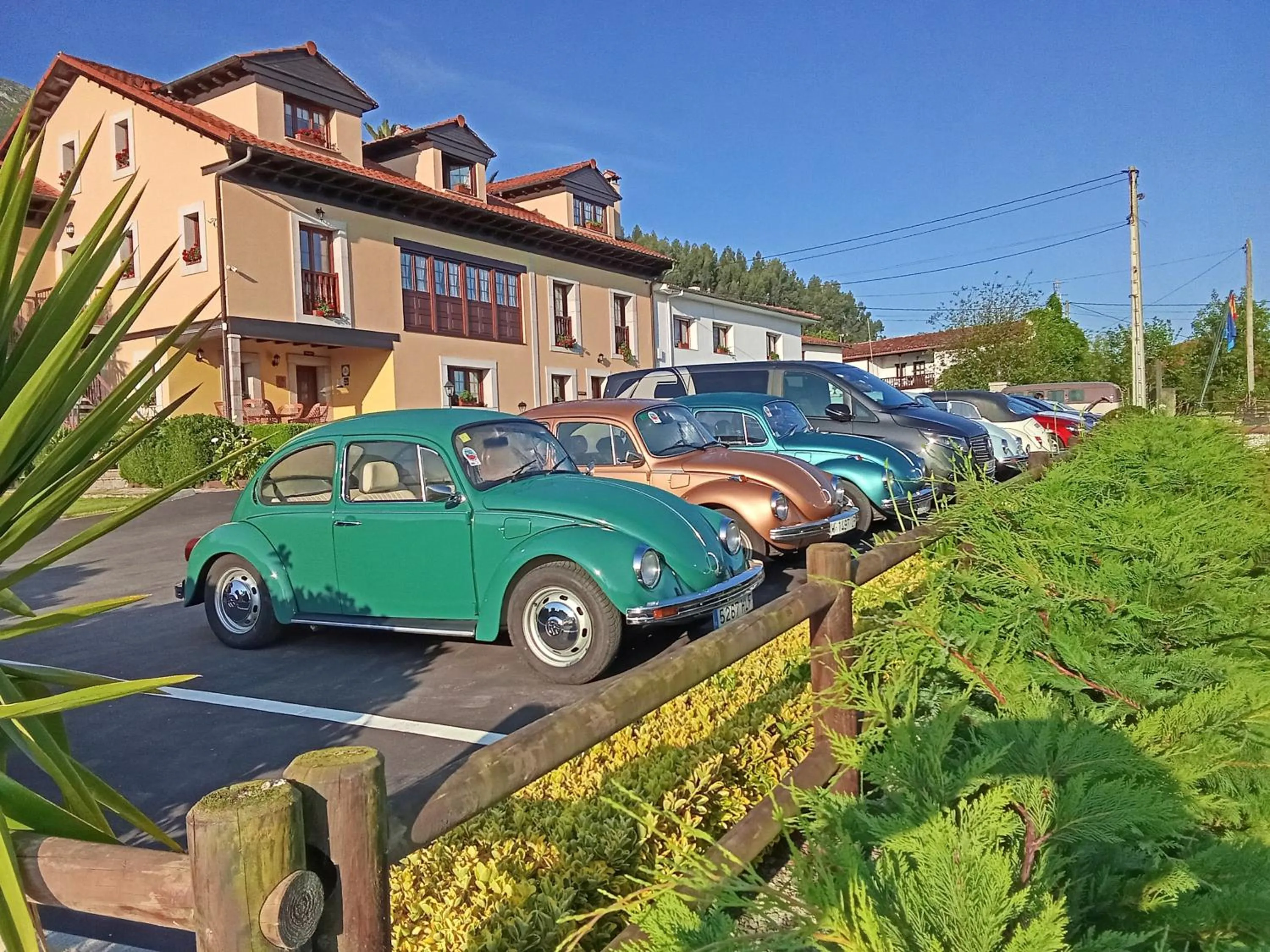 Parking in Casa de Aldea El Frade