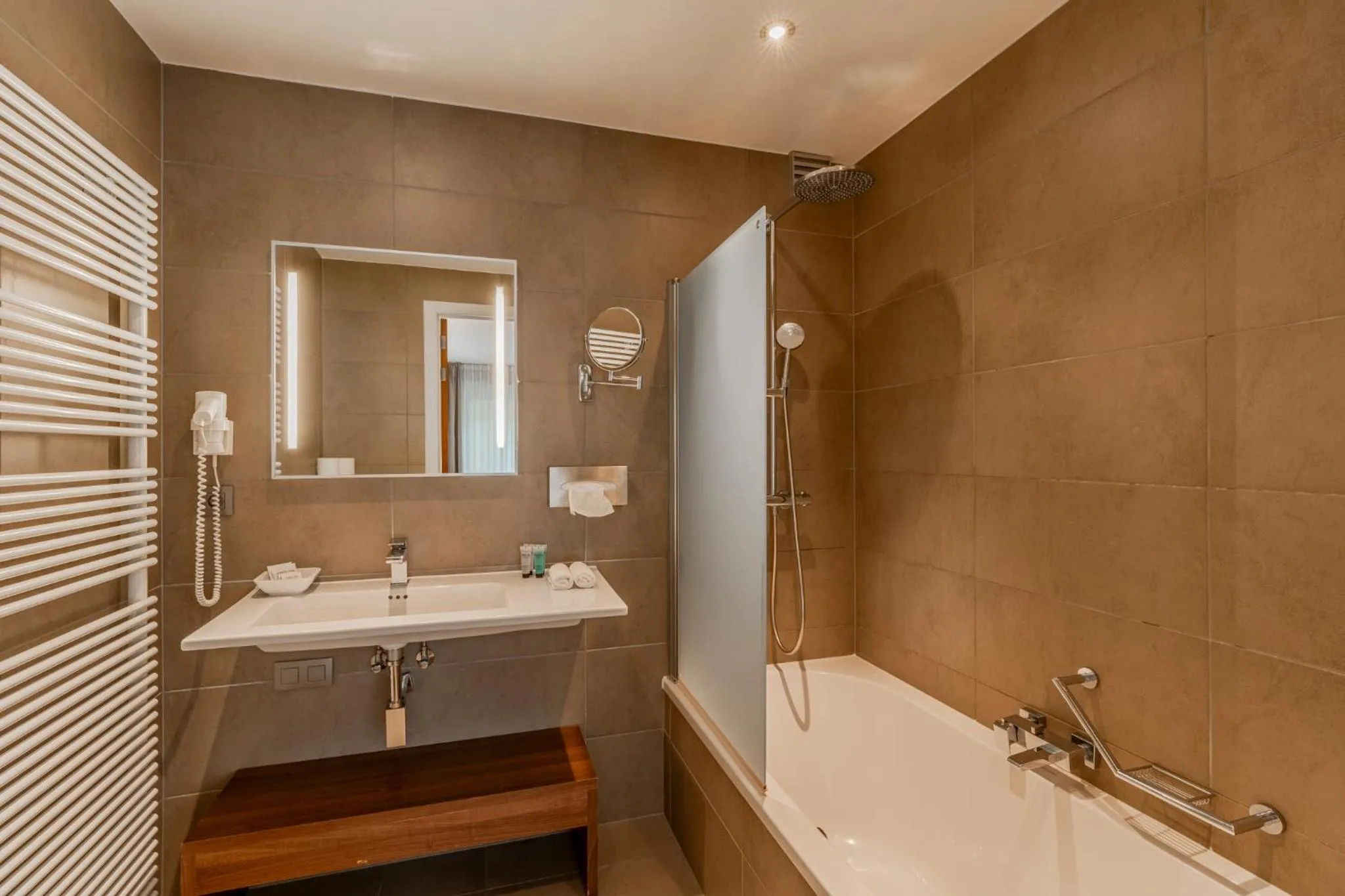 Shower in Casino Hotel