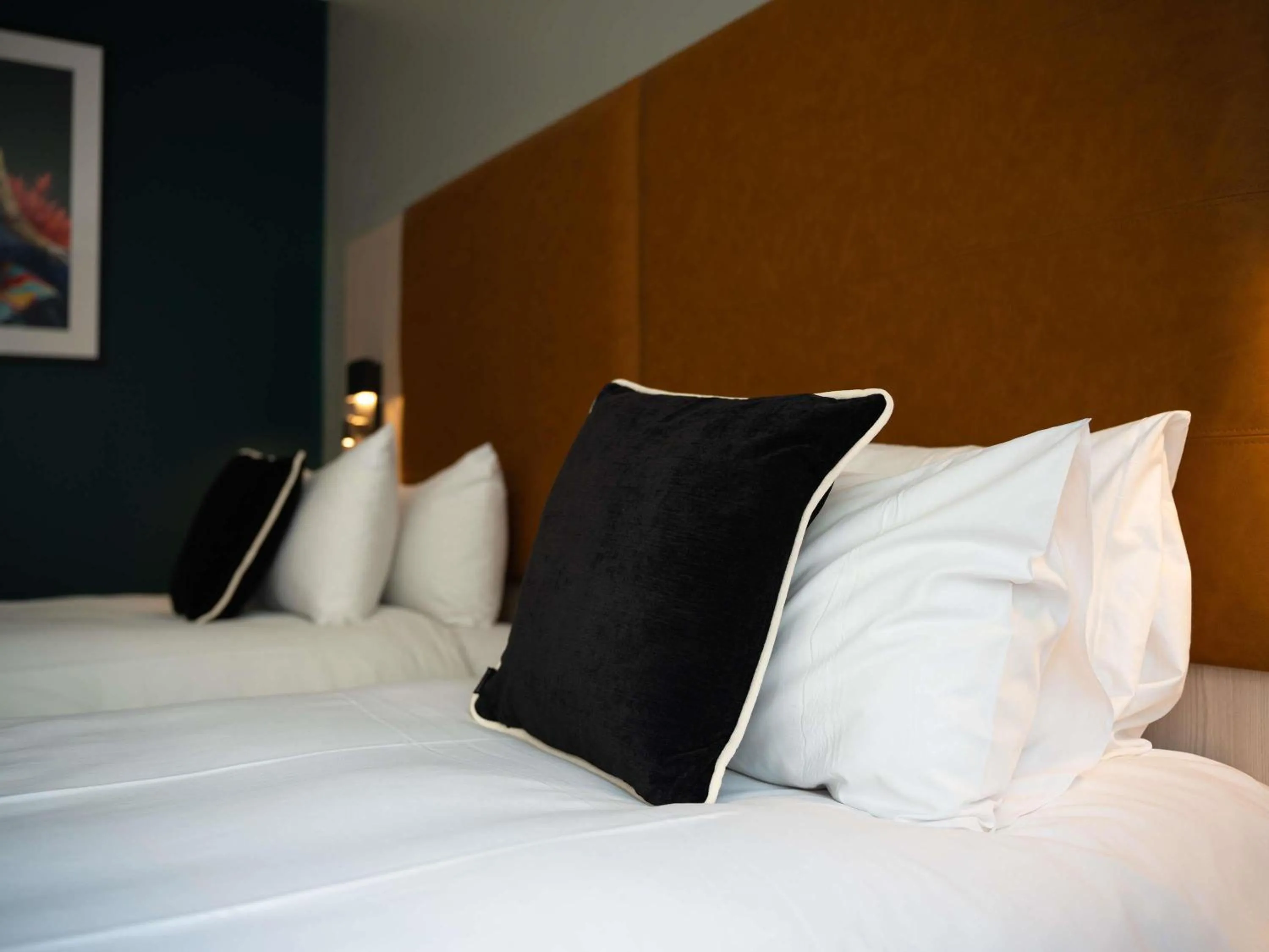 Bedroom, Bed in Maek Hotel Antwerp Central - Handwritten Collection by Accor