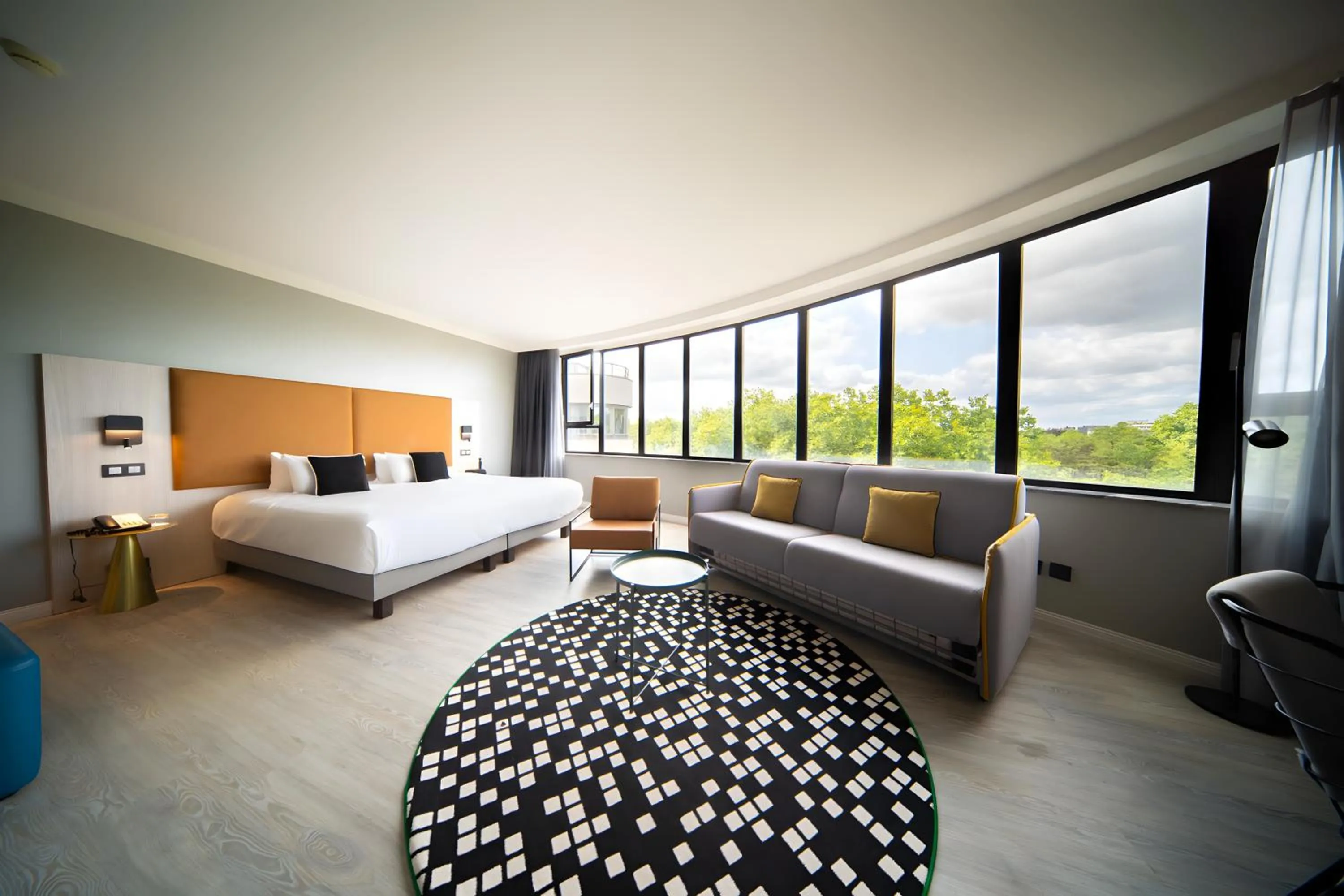 Bedroom, Bed in Maek Hotel Antwerp Central - Handwritten Collection by Accor