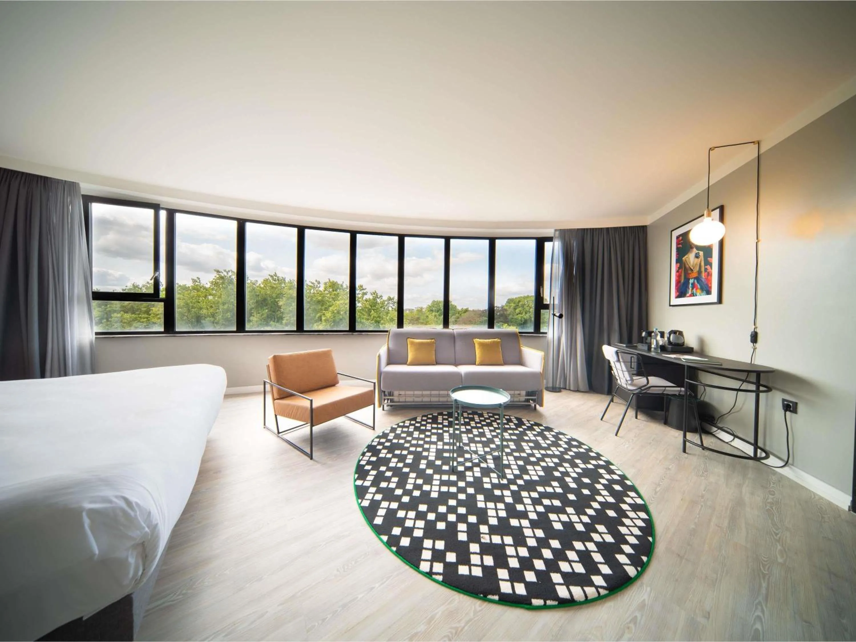 Bedroom, Bed in Maek Hotel Antwerp Central - Handwritten Collection by Accor