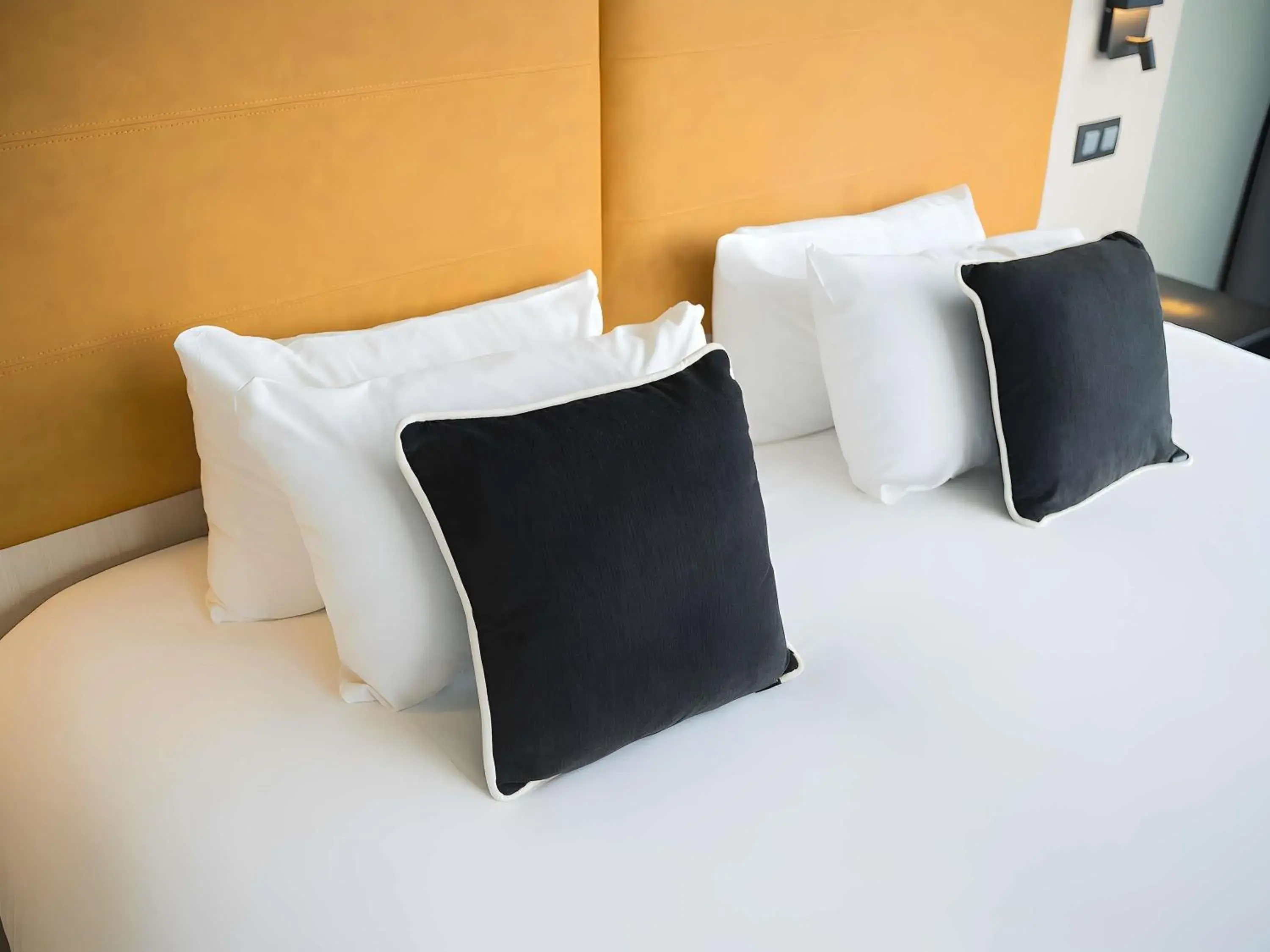 Bedroom, Bed in Maek Hotel Antwerp Central - Handwritten Collection by Accor Bedroom, Bed in Maek Hotel Antwerp Central - Handwritten Collection by Accor