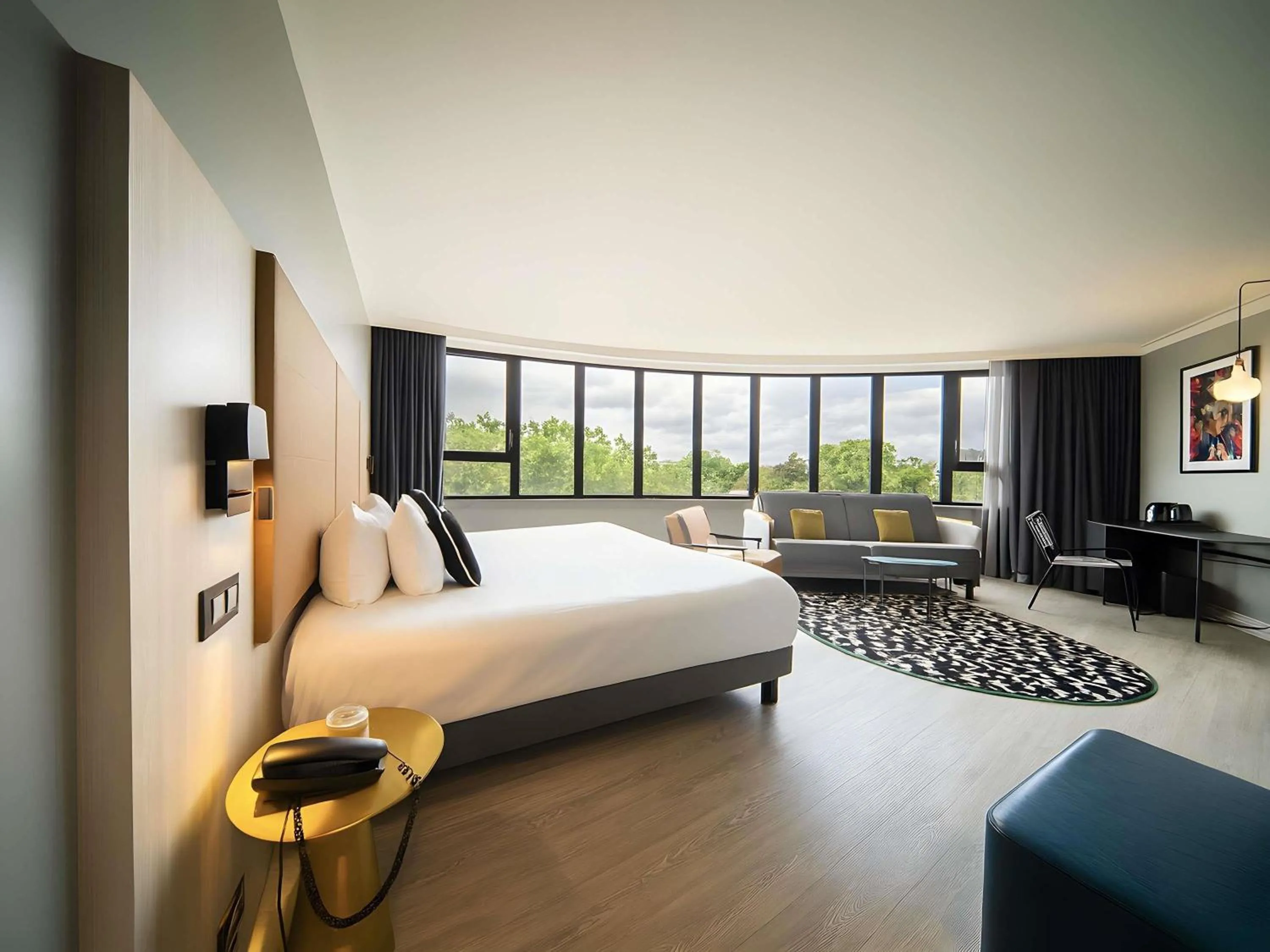 Bedroom, Bed in Maek Hotel Antwerp Central - Handwritten Collection by Accor