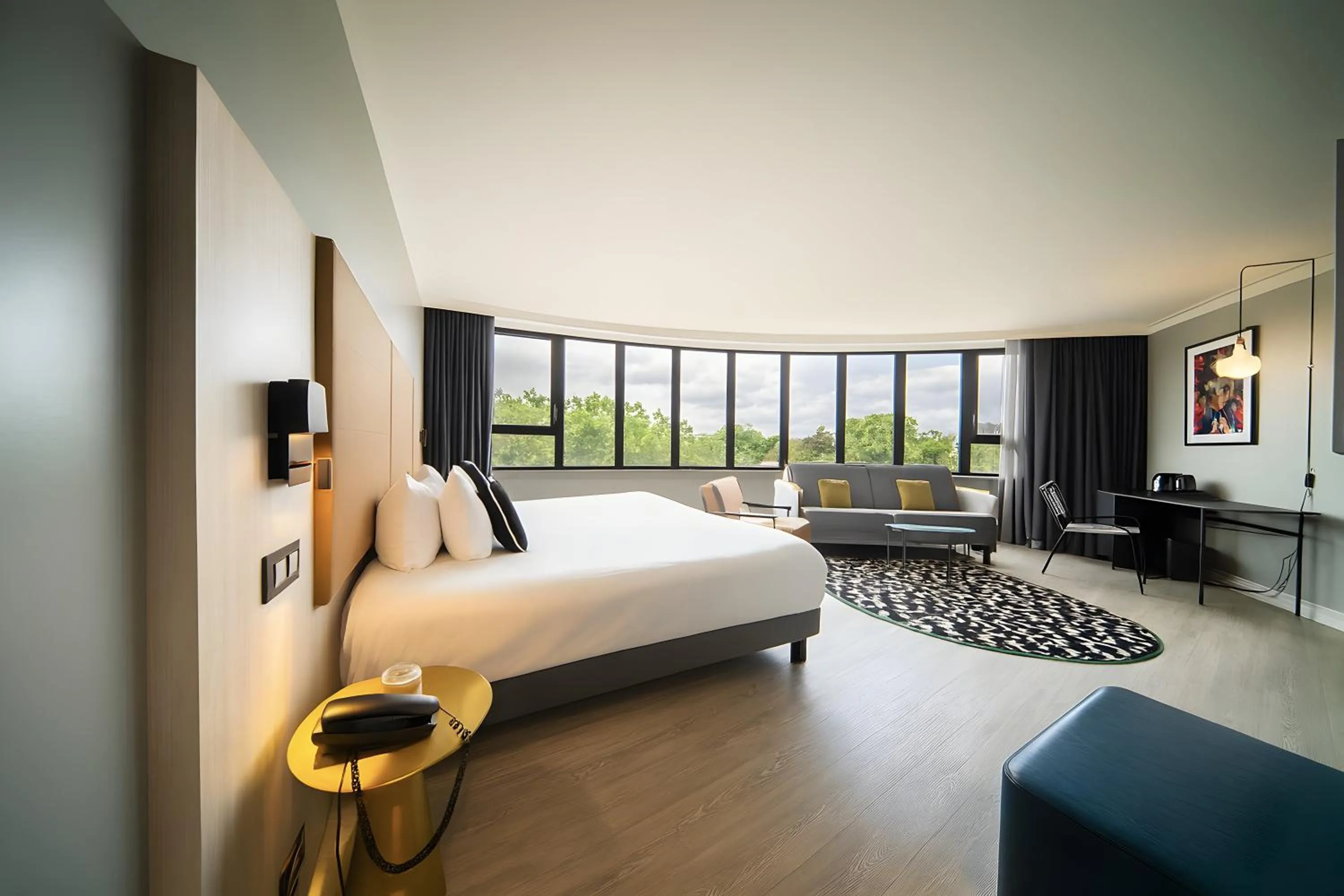 Photo of the whole room, Bed in Maek Hotel Antwerp Central - Handwritten Collection by Accor