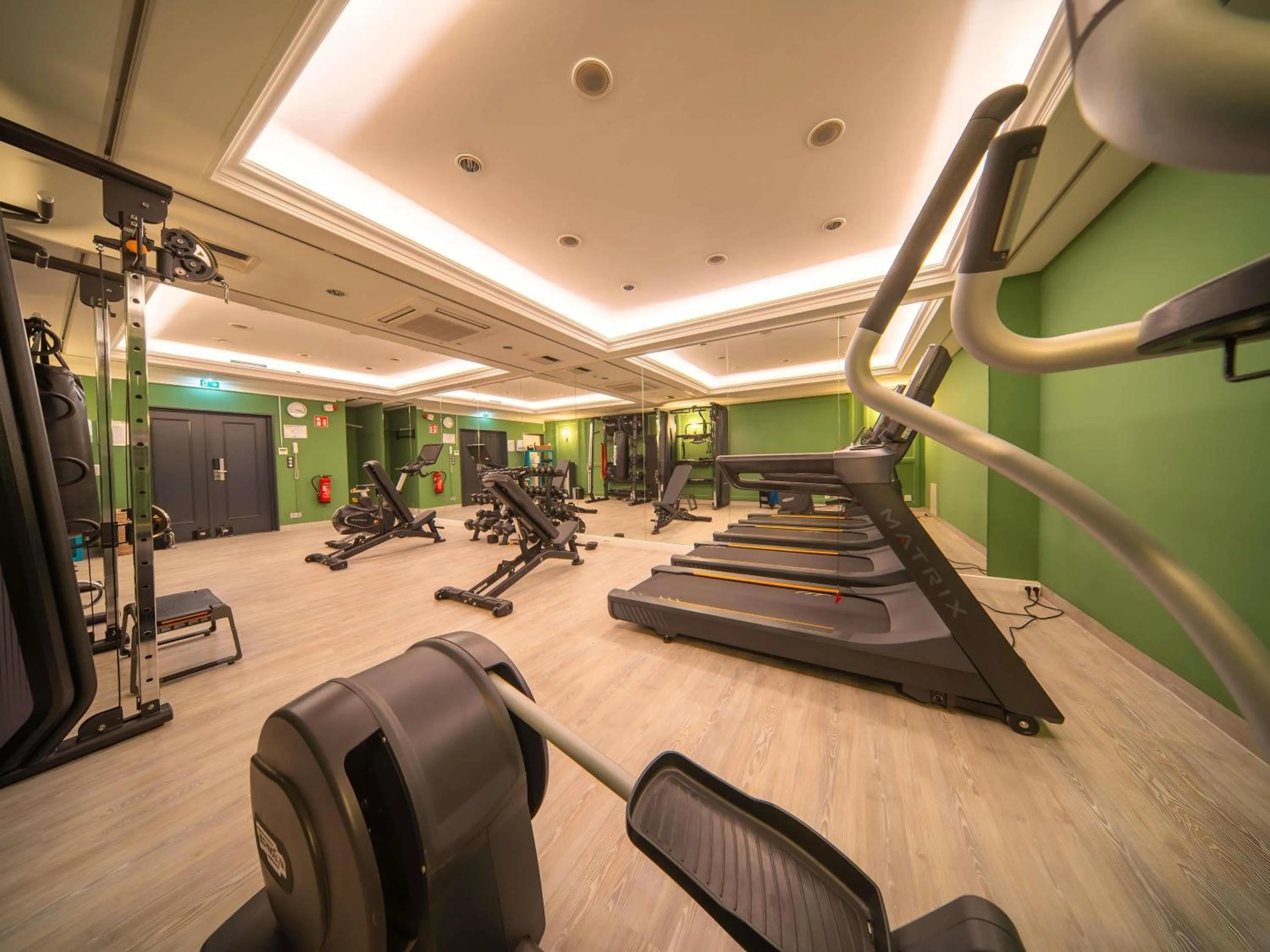 Fitness centre/facilities in Maek Hotel Antwerp Central - Handwritten Collection by Accor