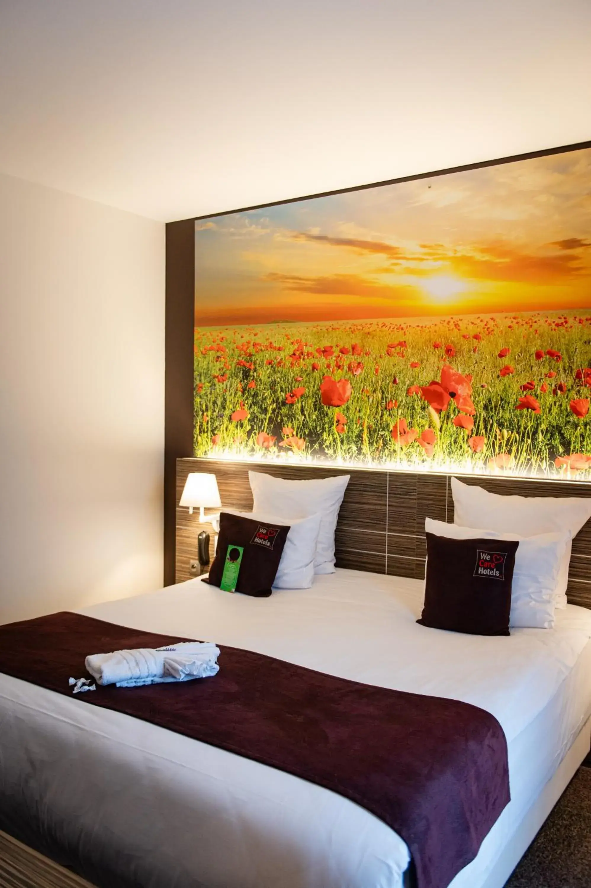 Bedroom, Bed in Hotel-Restaurant Horizon Ath-Lessines Bedroom, Bed in Hotel-Restaurant Horizon Ath-Lessines