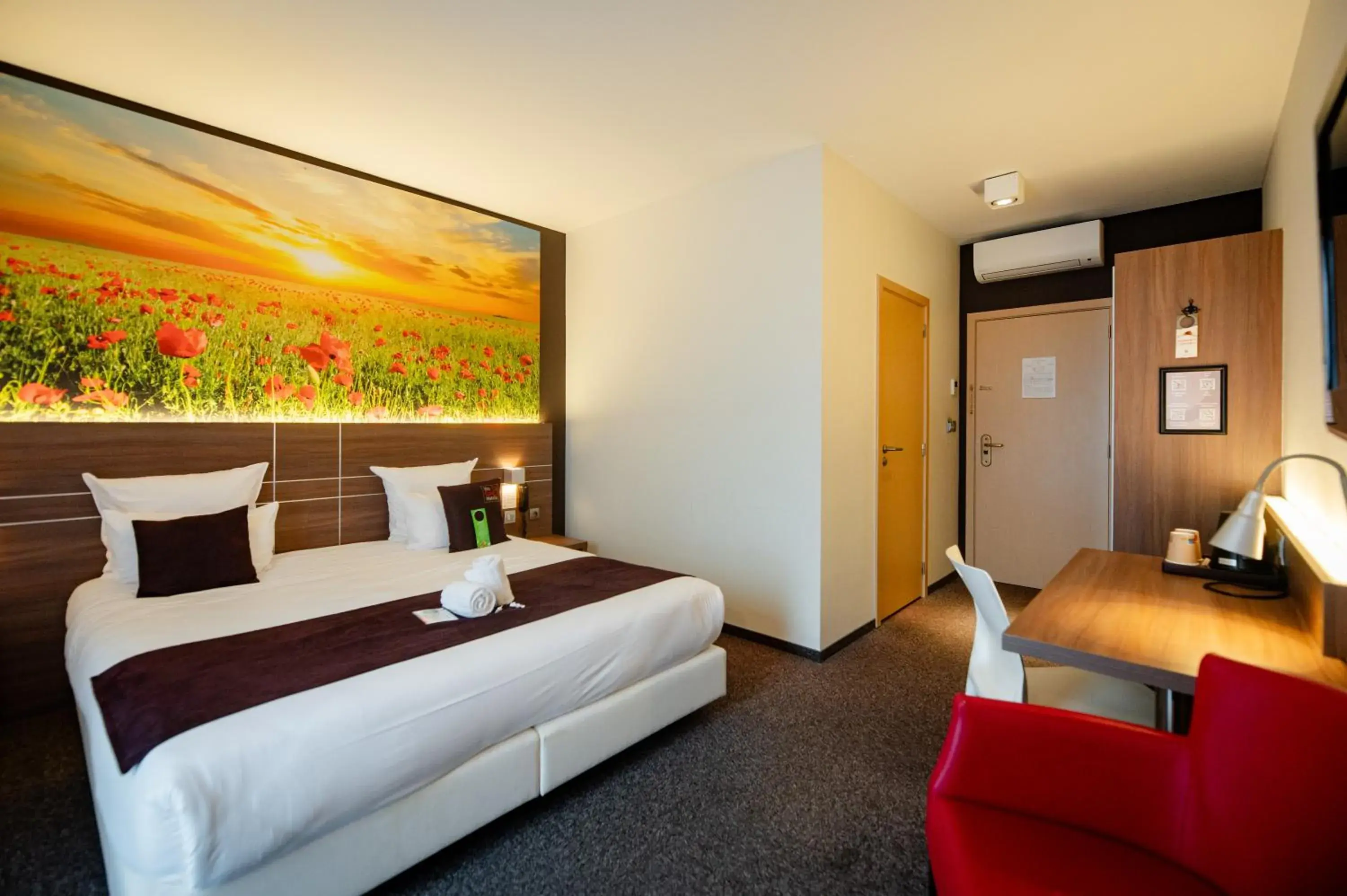 Superior Double Room in Hotel-Restaurant Horizon Ath-Lessines Superior Double Room in Hotel-Restaurant Horizon Ath-Lessines