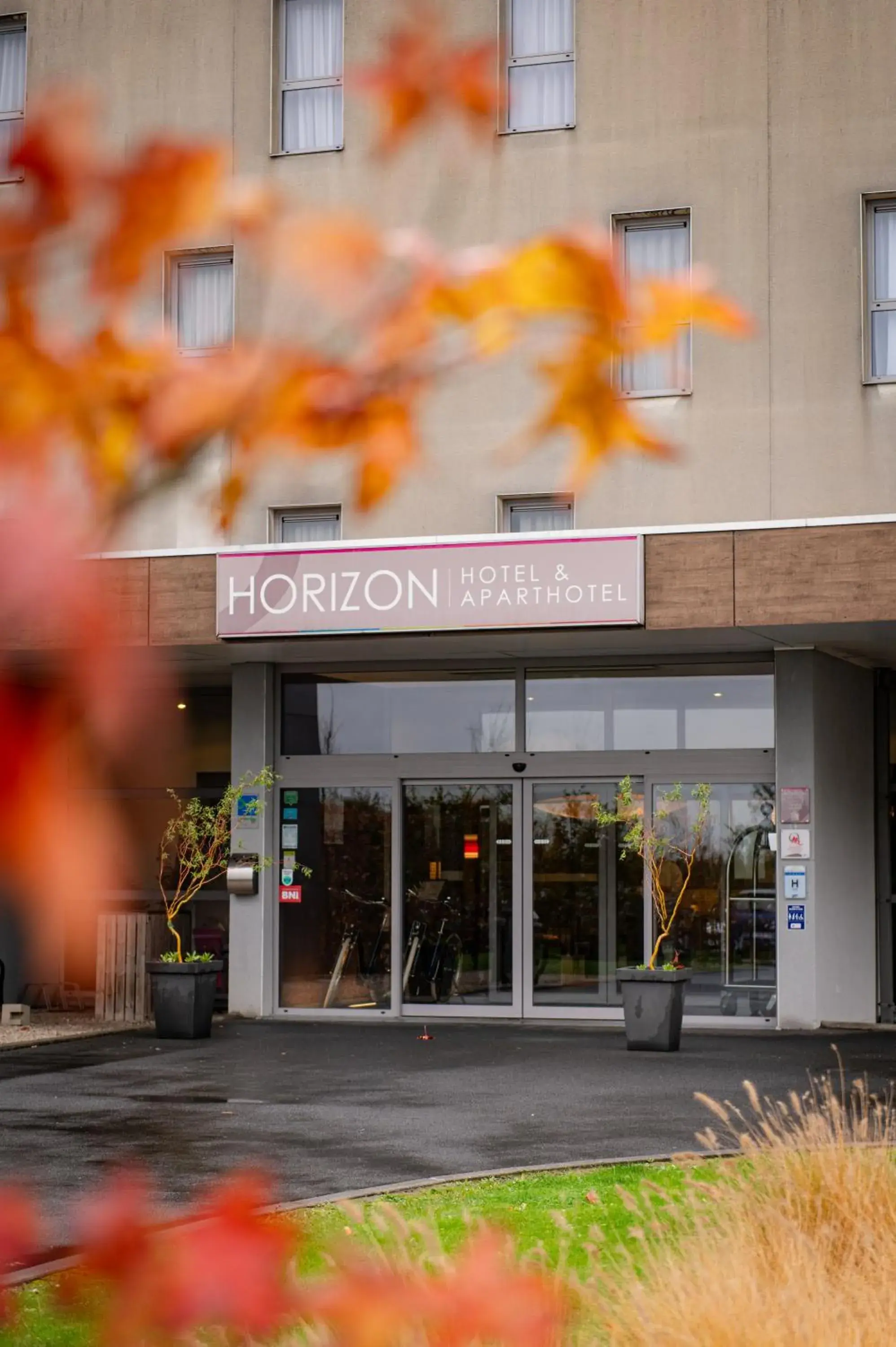 Property building in Hotel-Restaurant Horizon Ath-Lessines Property building in Hotel-Restaurant Horizon Ath-Lessines