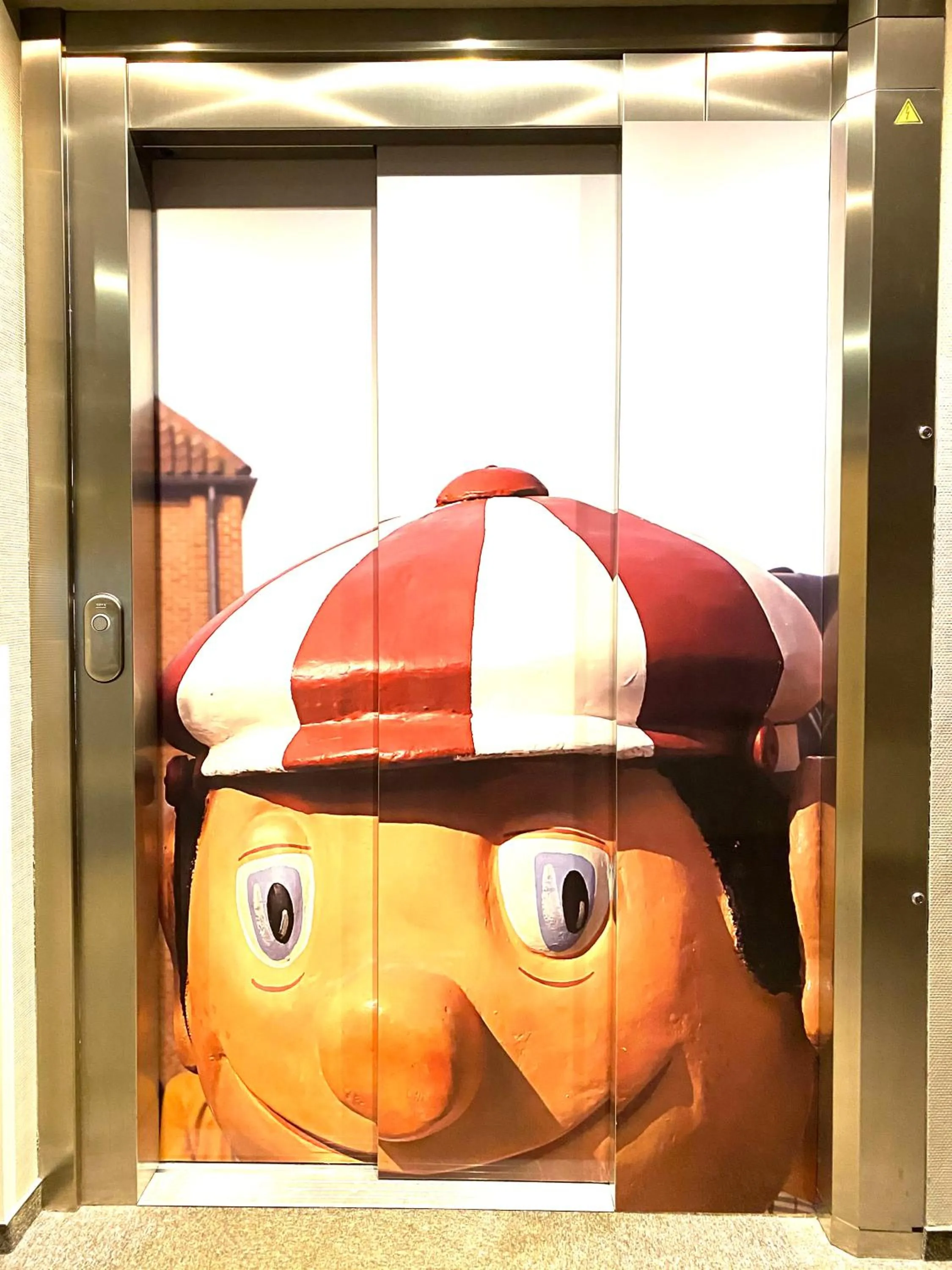 Decorative detail in Hotel-Restaurant Horizon Ath-Lessines