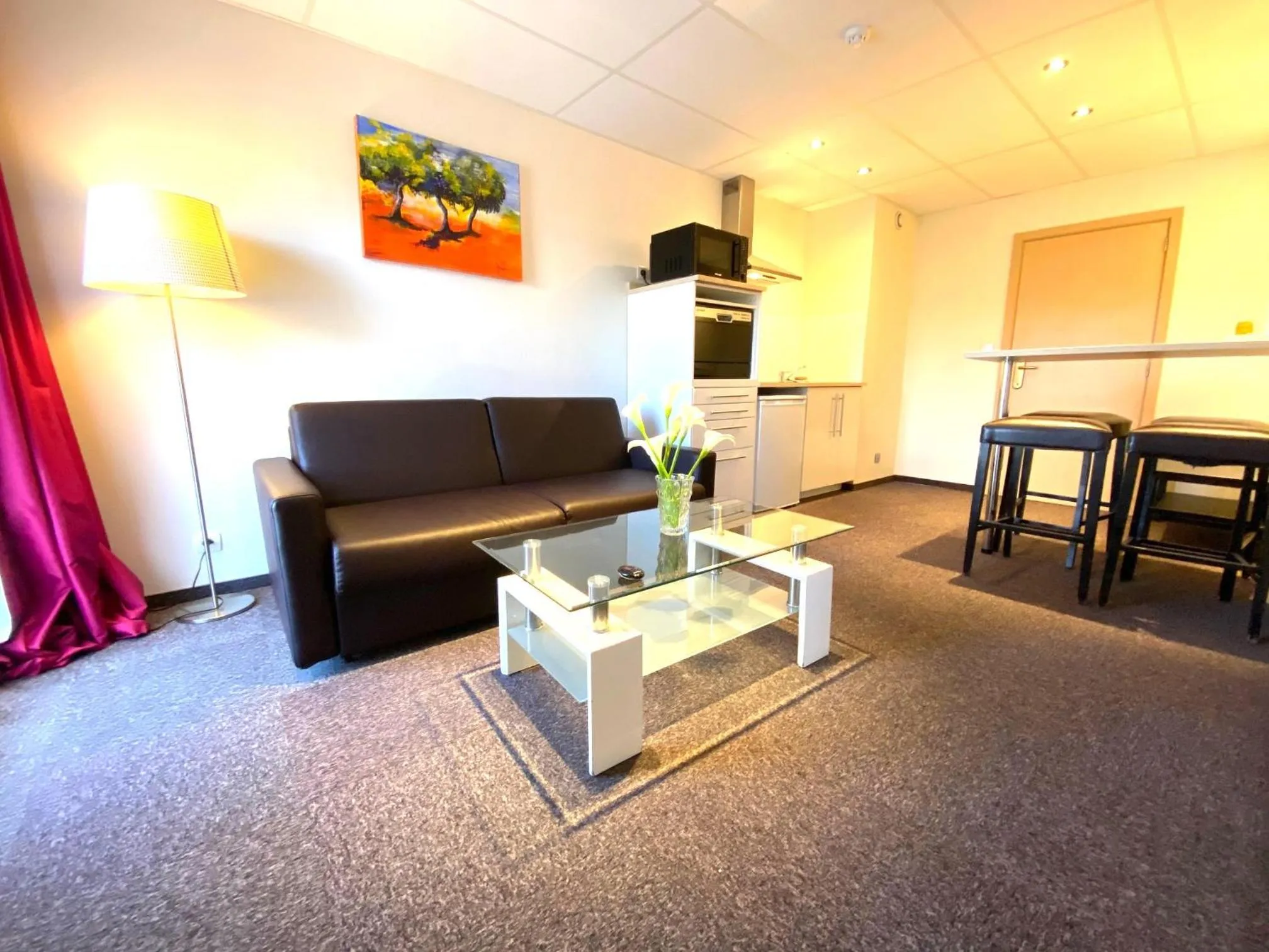 Seating area in Hotel-Restaurant Horizon Ath-Lessines