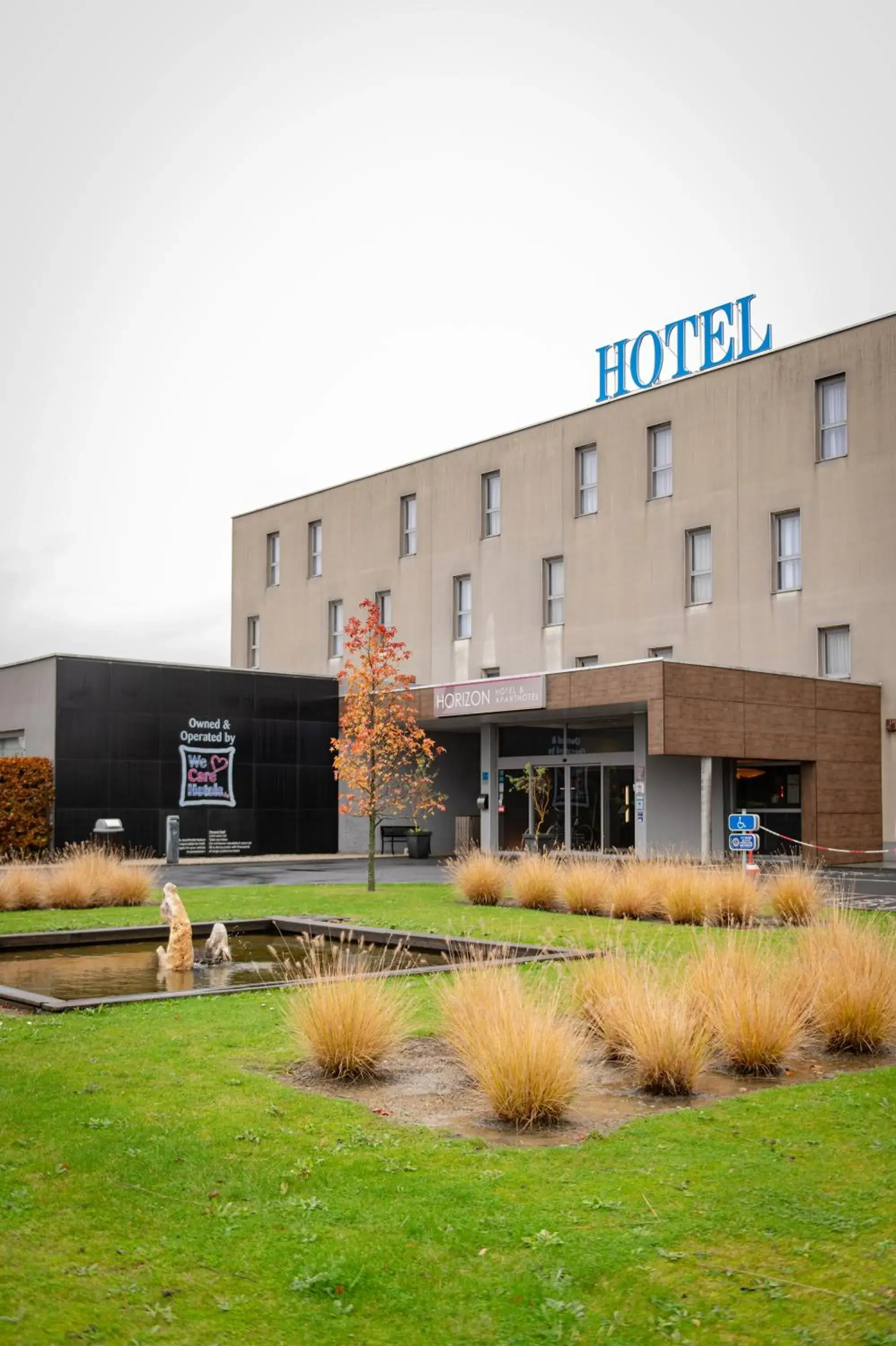 Property building in Hotel-Restaurant Horizon Ath-Lessines Property building in Hotel-Restaurant Horizon Ath-Lessines