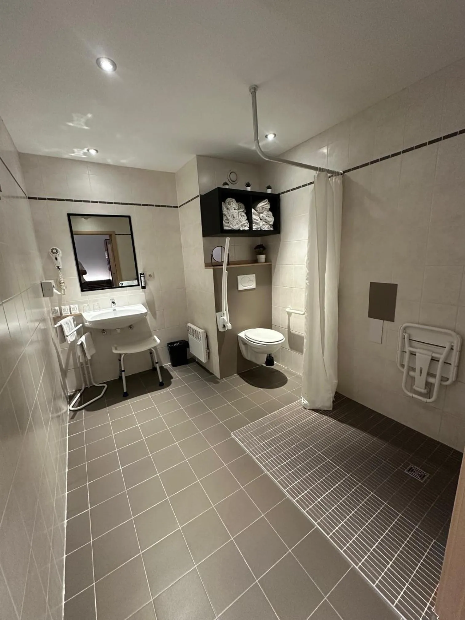 Bathroom in Hotel-Restaurant Horizon Ath-Lessines