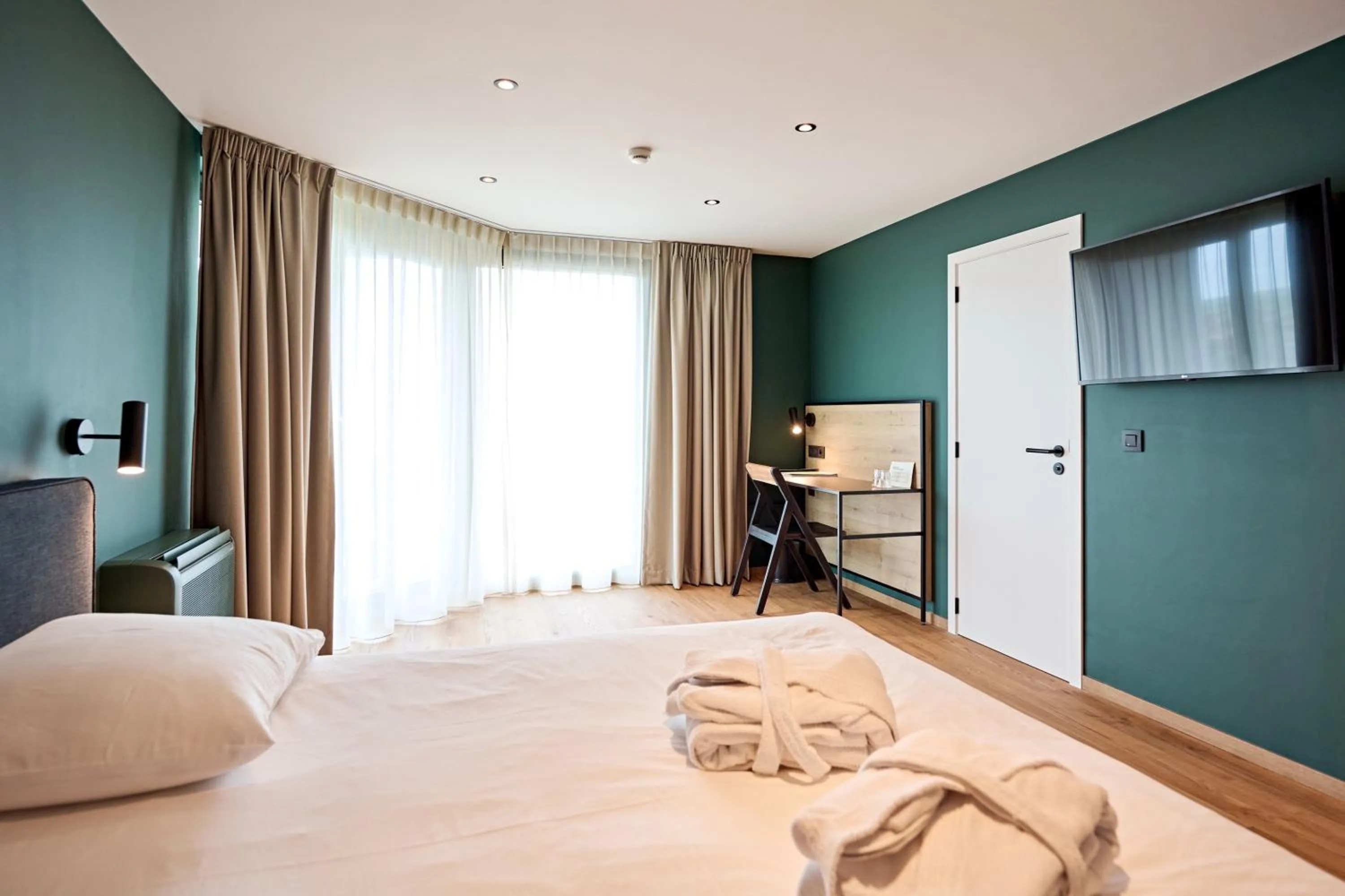 Bed in Hotel La Malle Poste