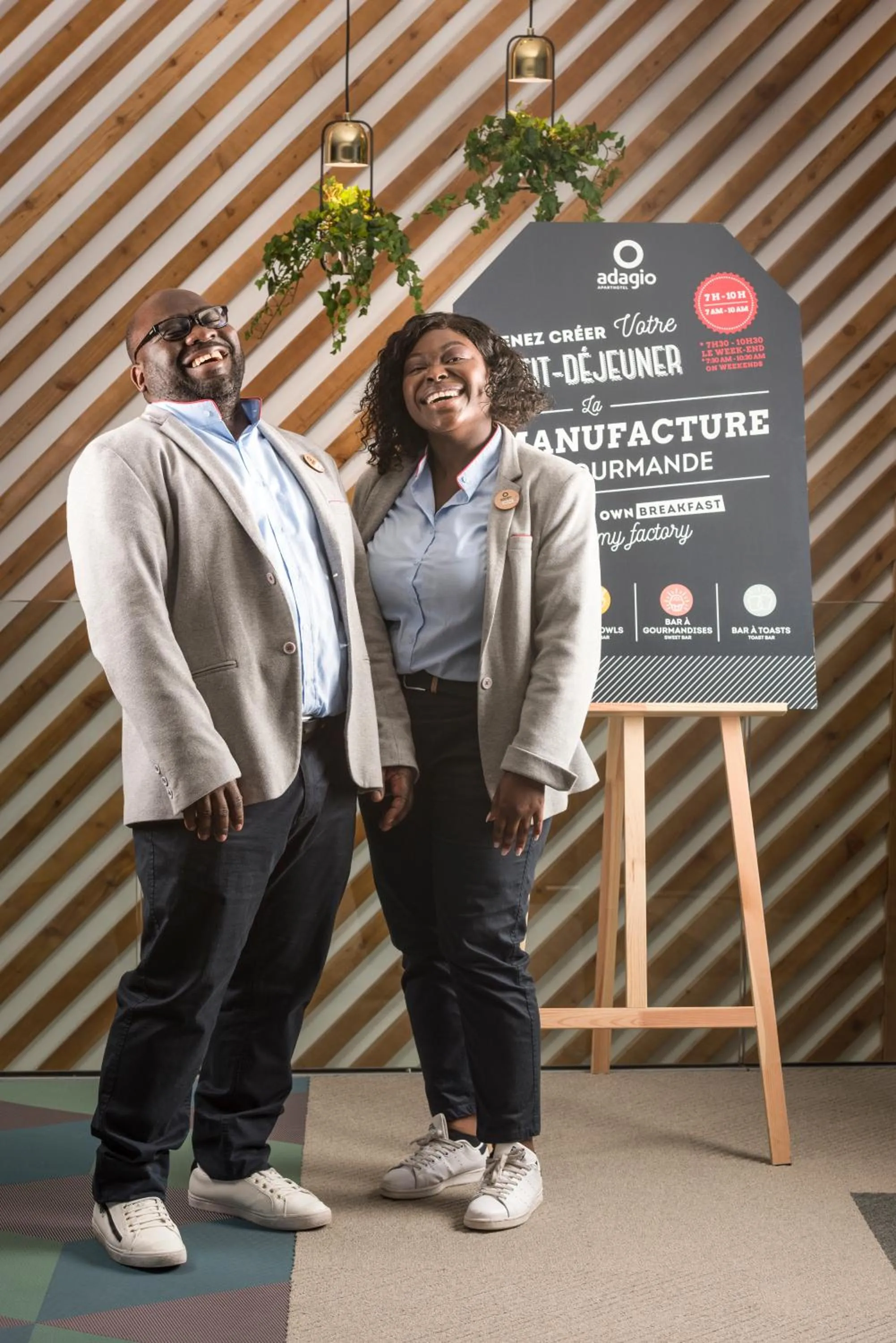 Staff in Aparthotel Adagio Brussels Grand Place