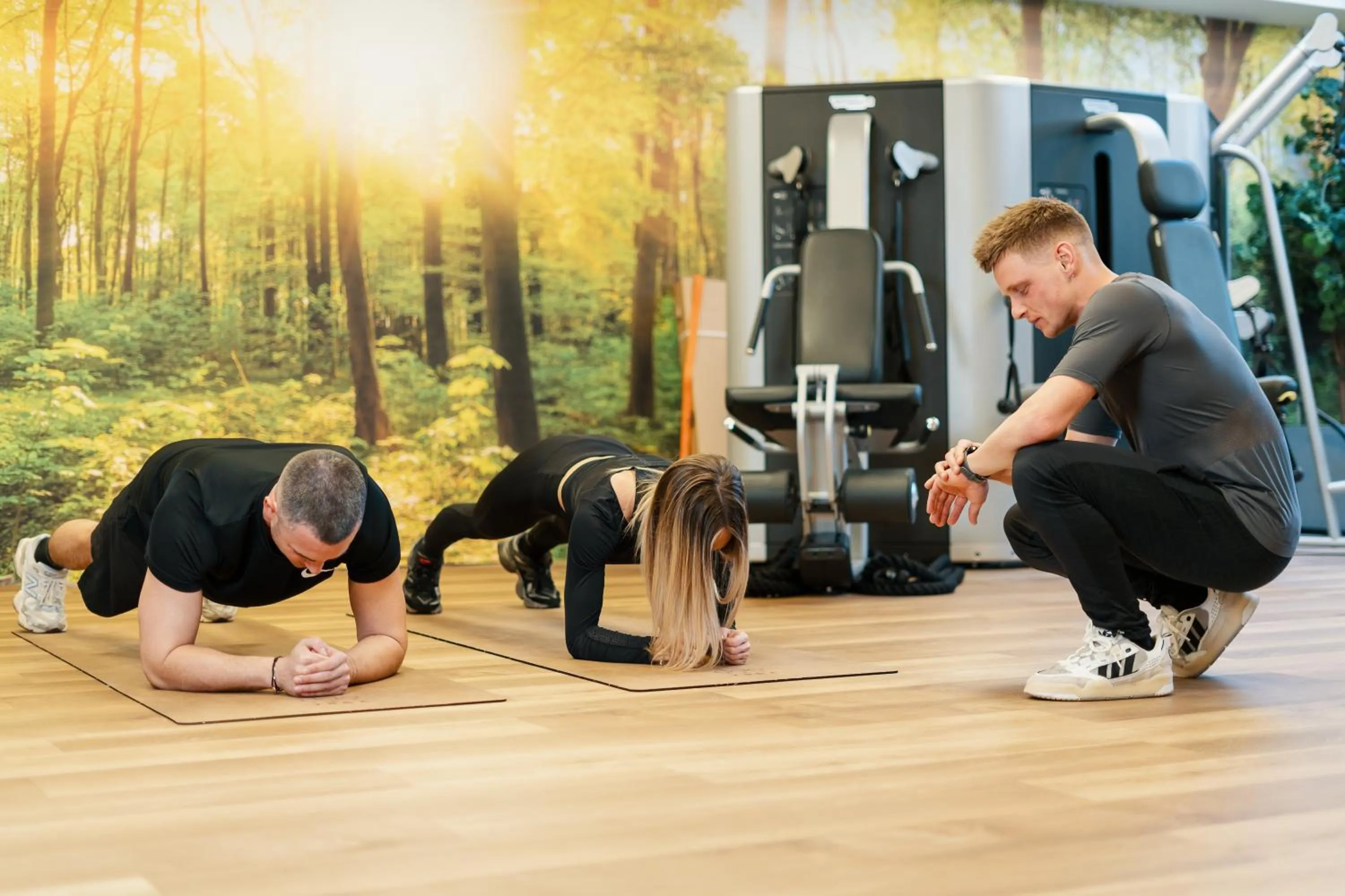 Fitness centre/facilities in Hotel Verviers Van der Valk