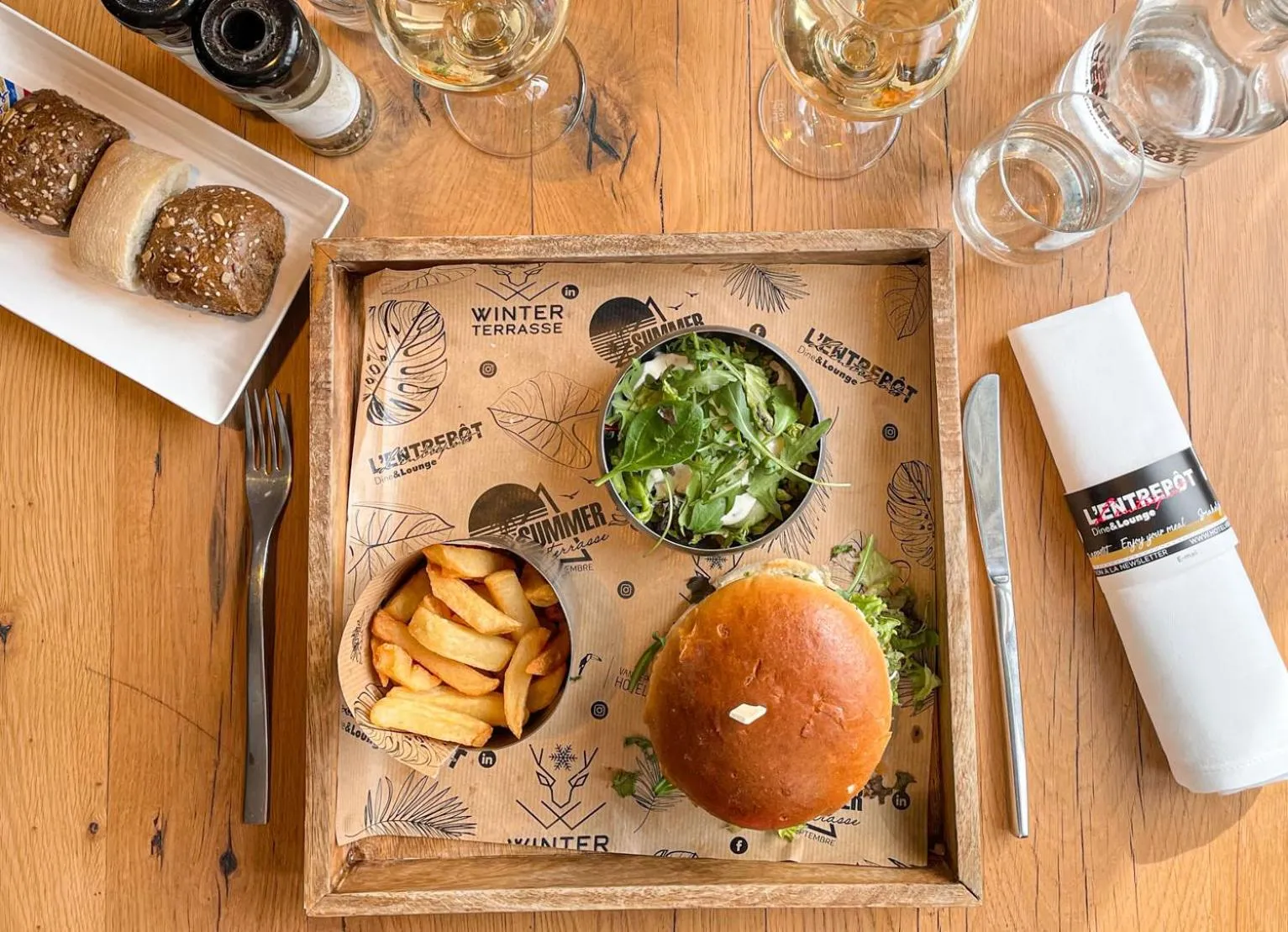 Food and drinks in Hotel Verviers Van der Valk