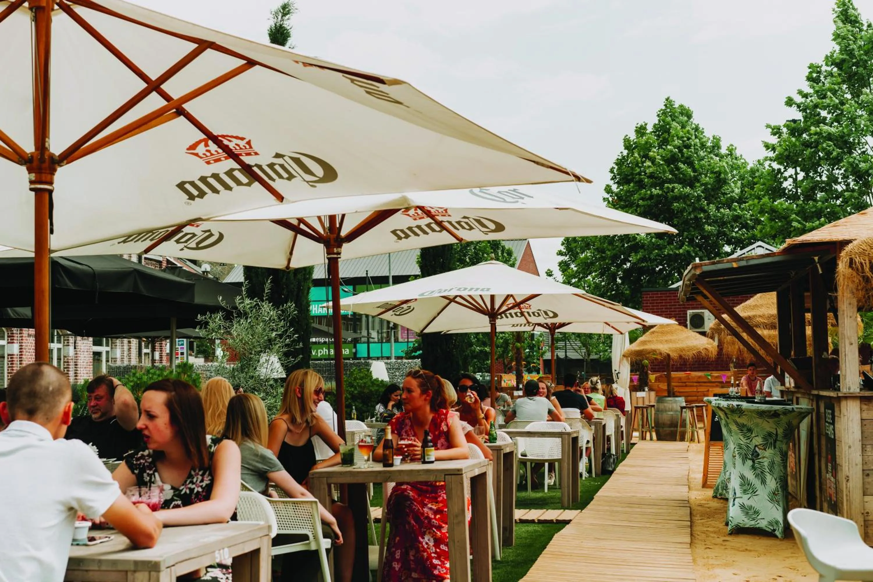 Patio in Hotel Verviers Van der Valk