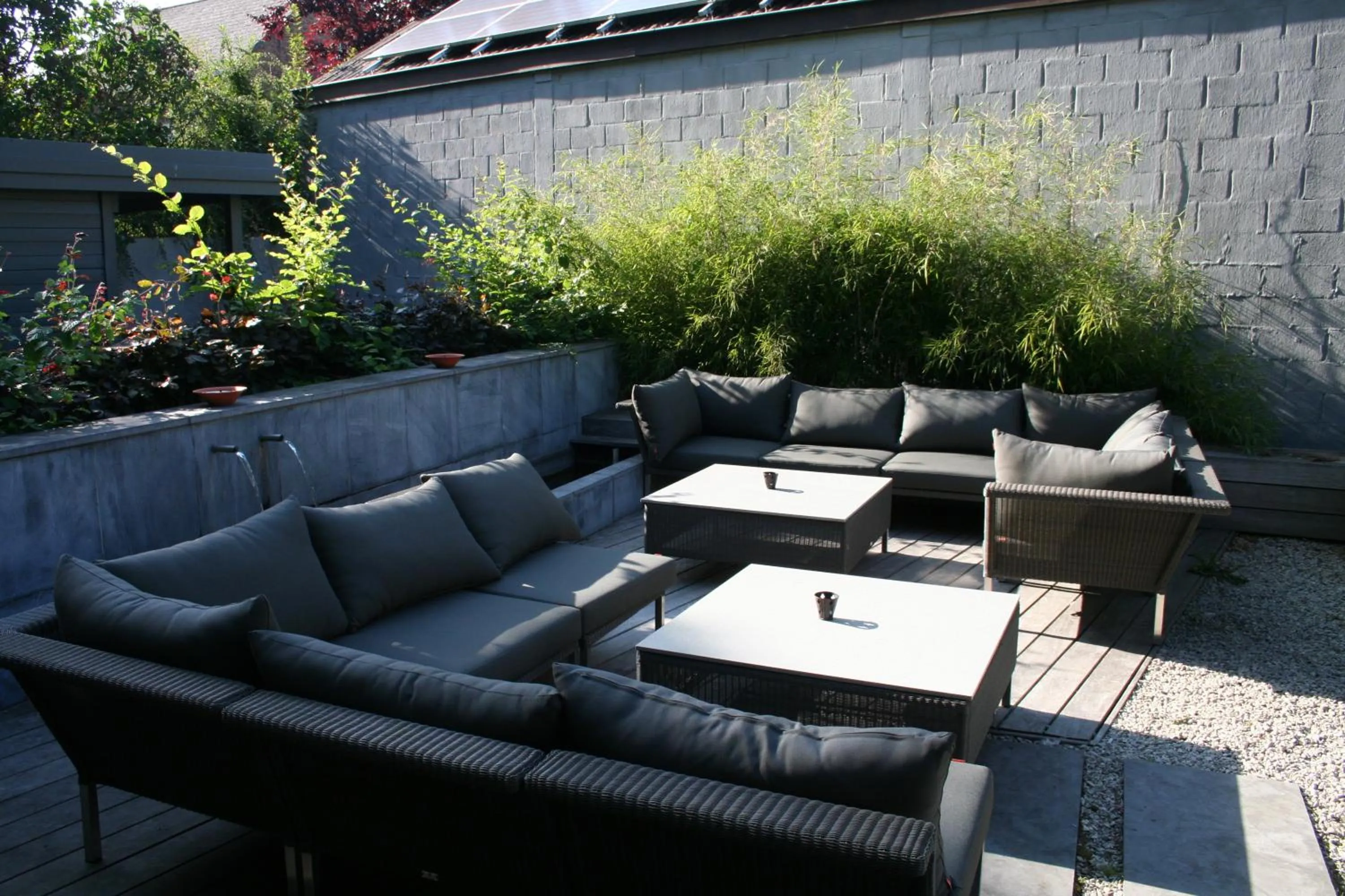 Patio in Hotel Carpinus