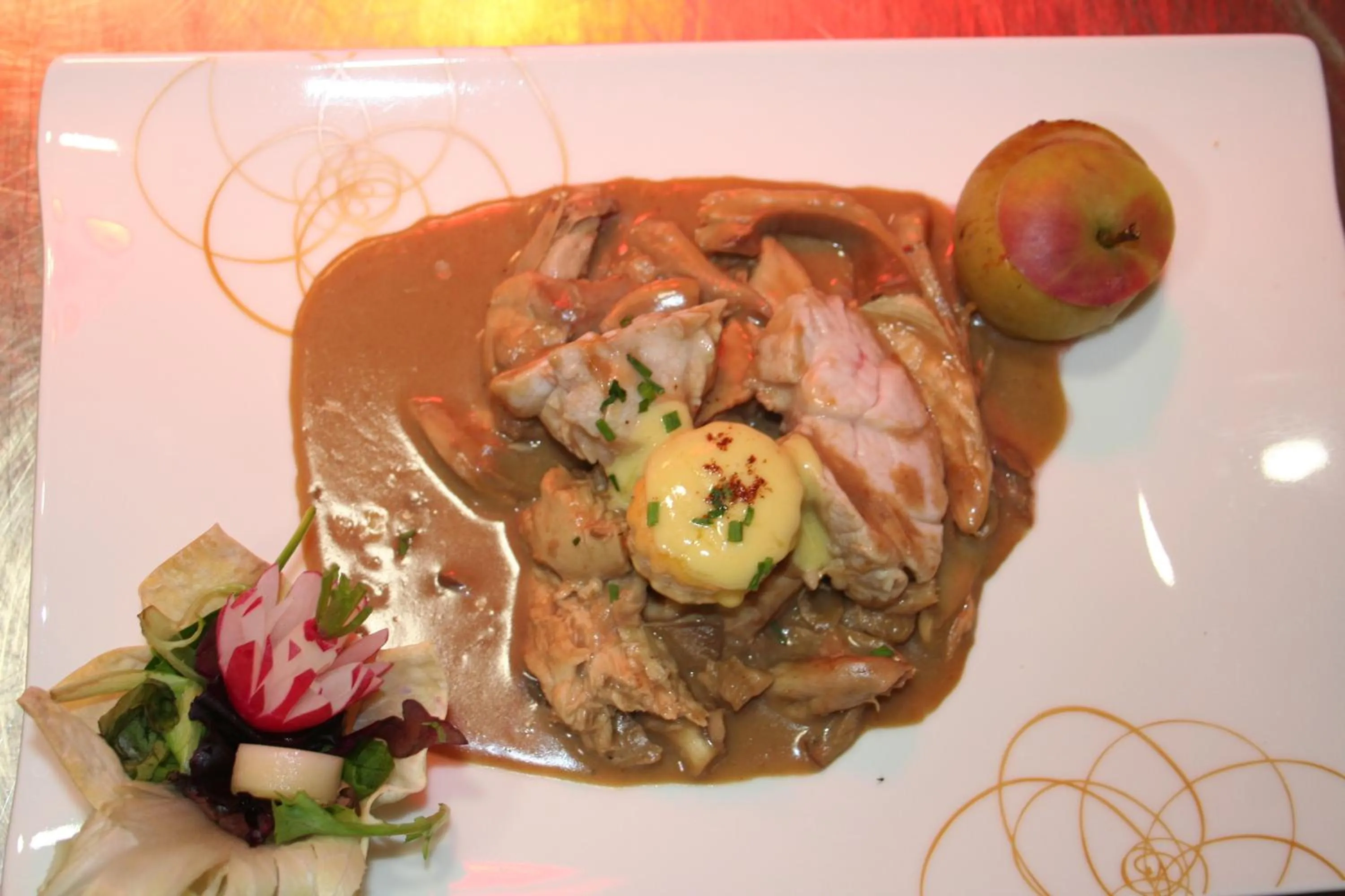 Food close-up in Hotel Carpinus