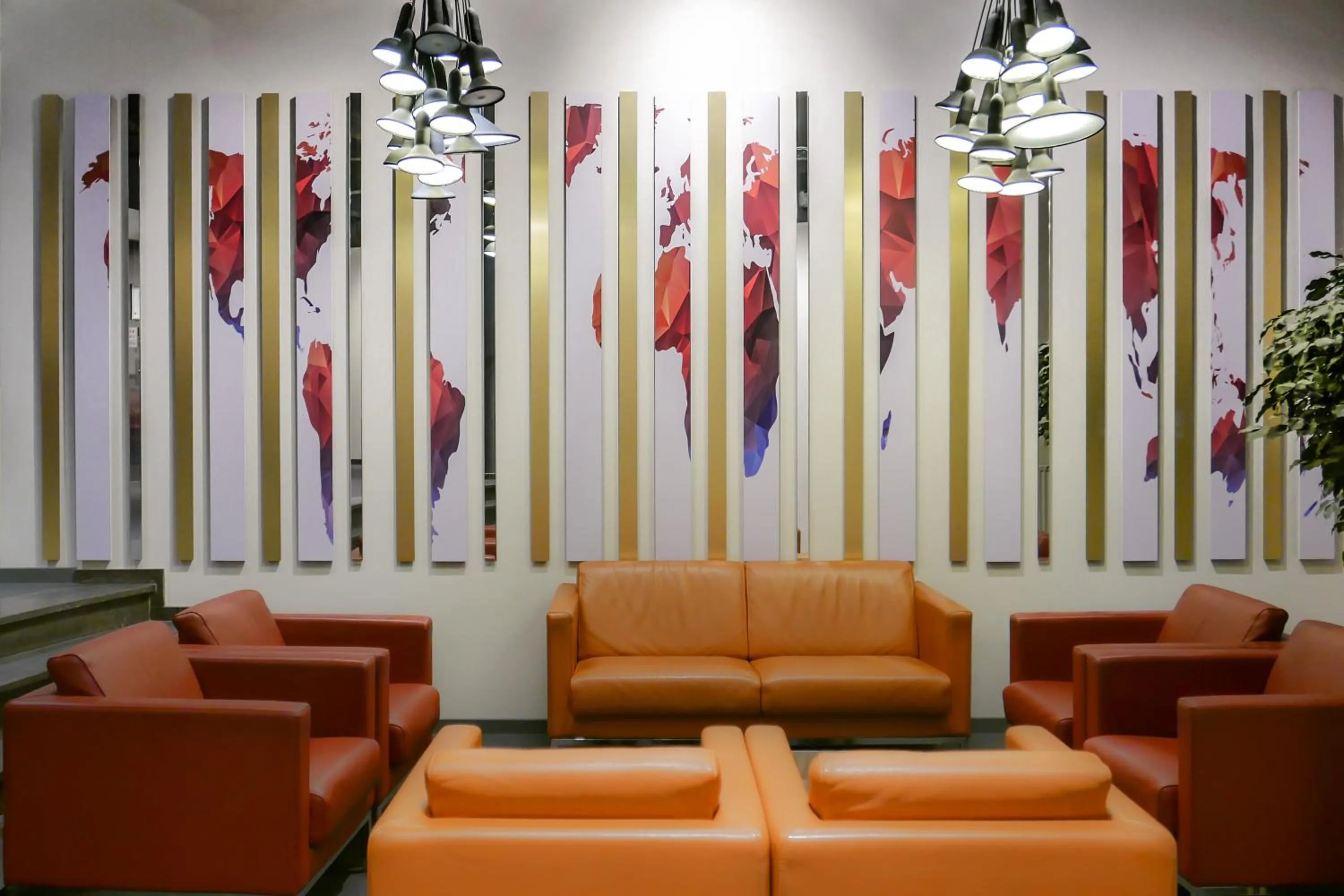 Lobby or reception in Atlas Hotel Brussels