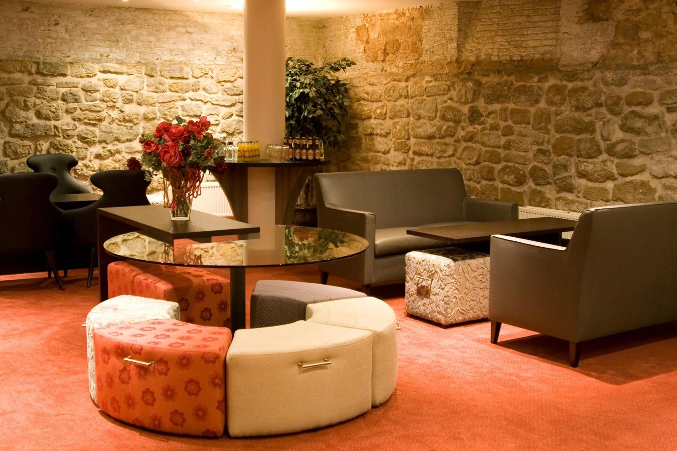 Lobby or reception in Atlas Hotel Brussels