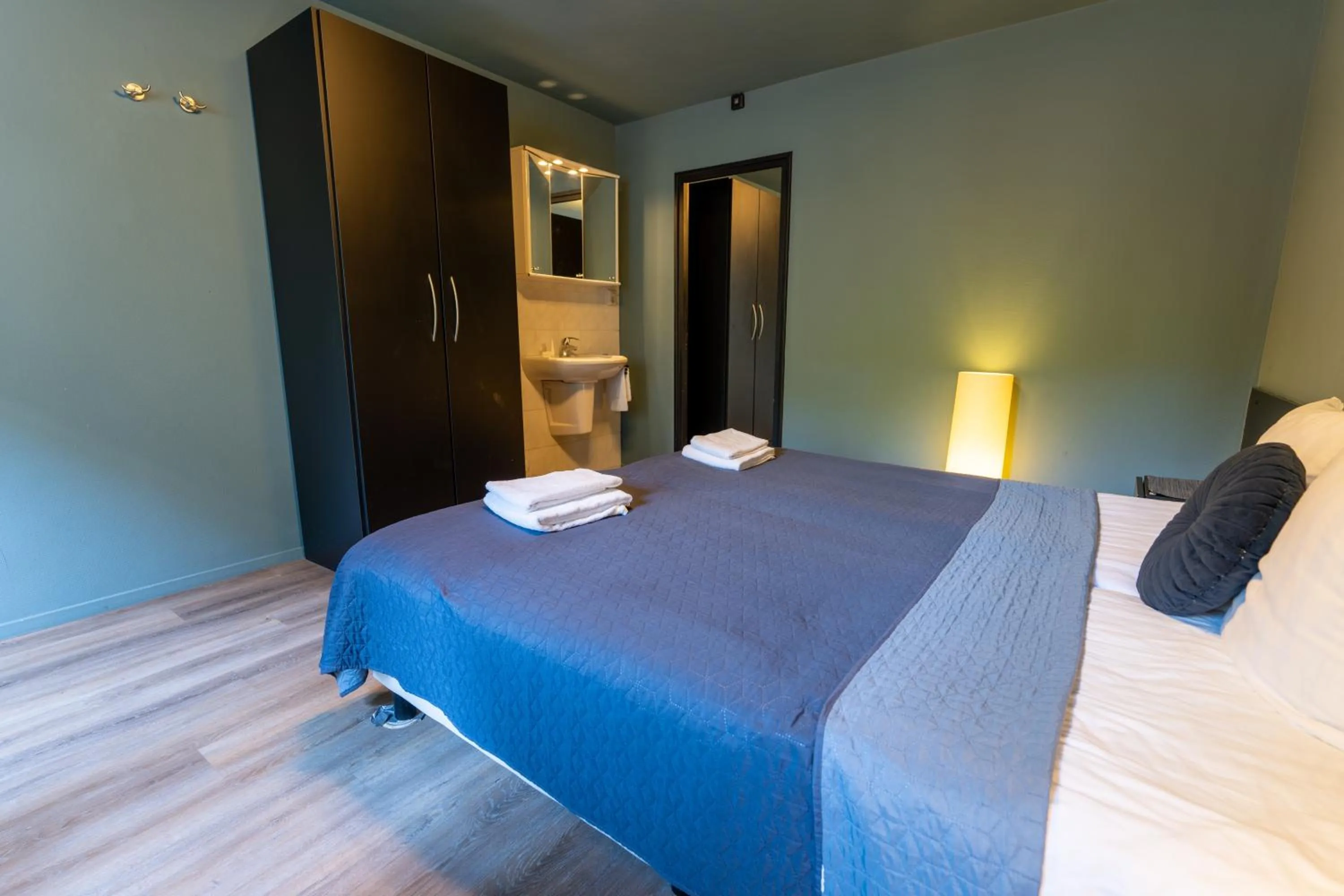 Bed in Hotel Zee Bergen