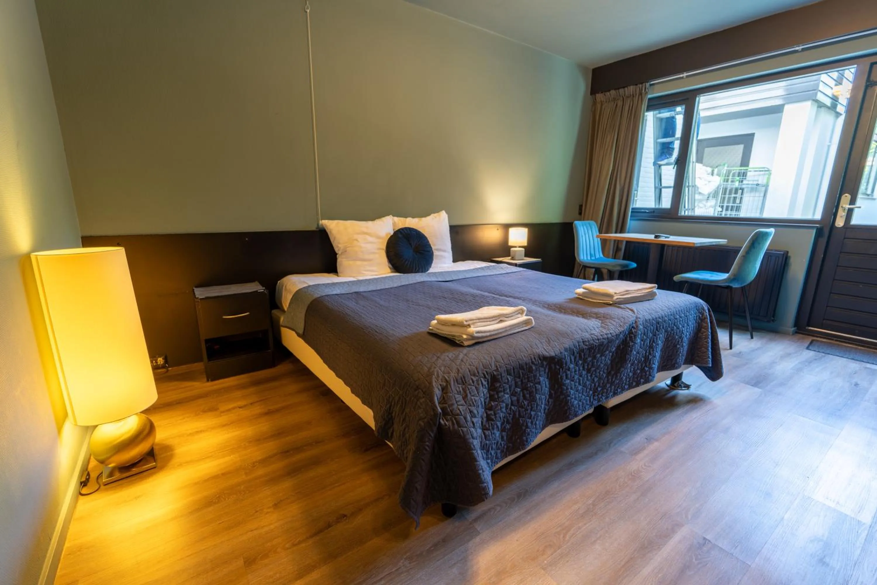 Bed in Hotel Zee Bergen