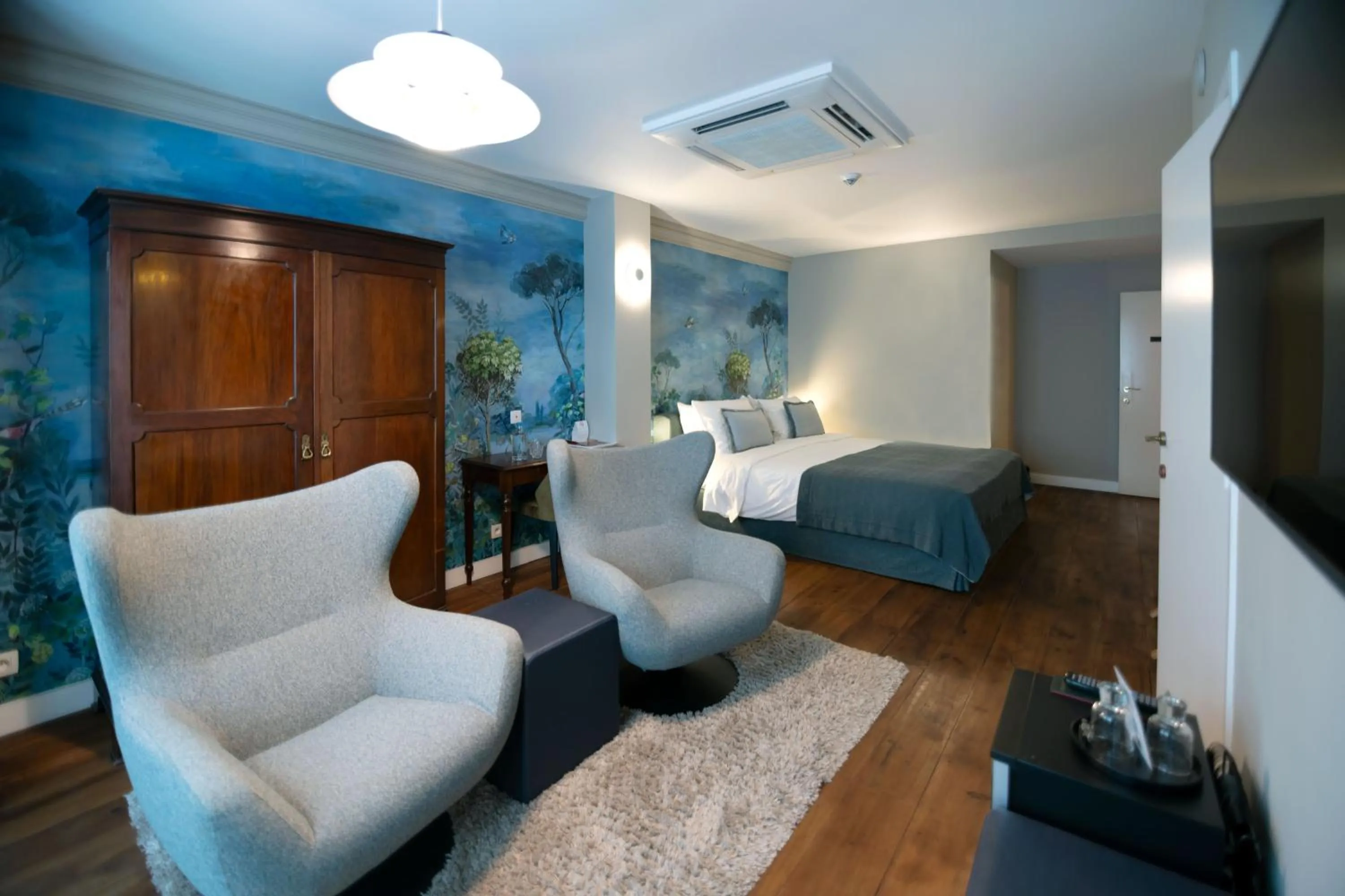 Bed in Hotel 'T Sandt