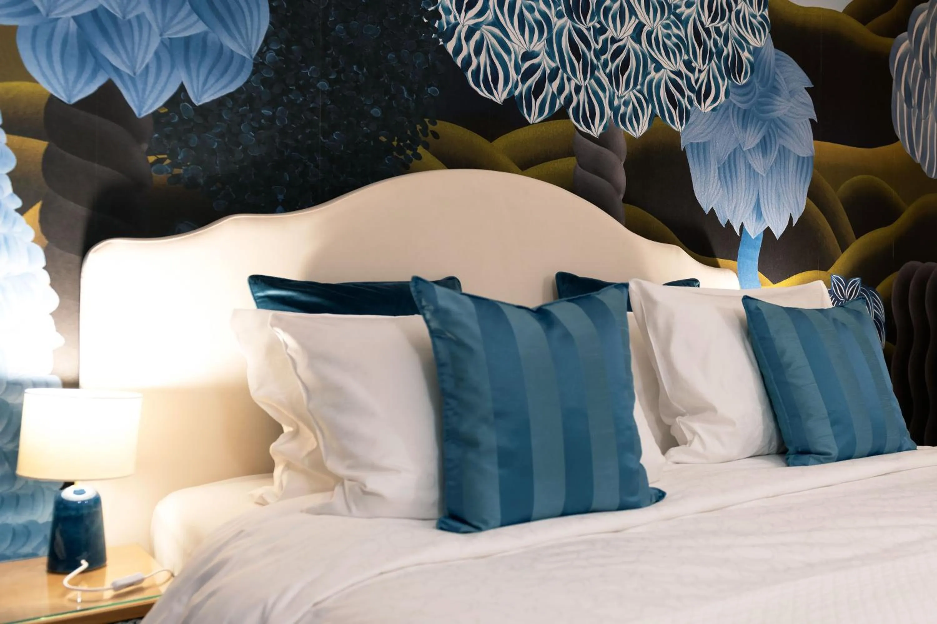 Bed in Hotel 'T Sandt