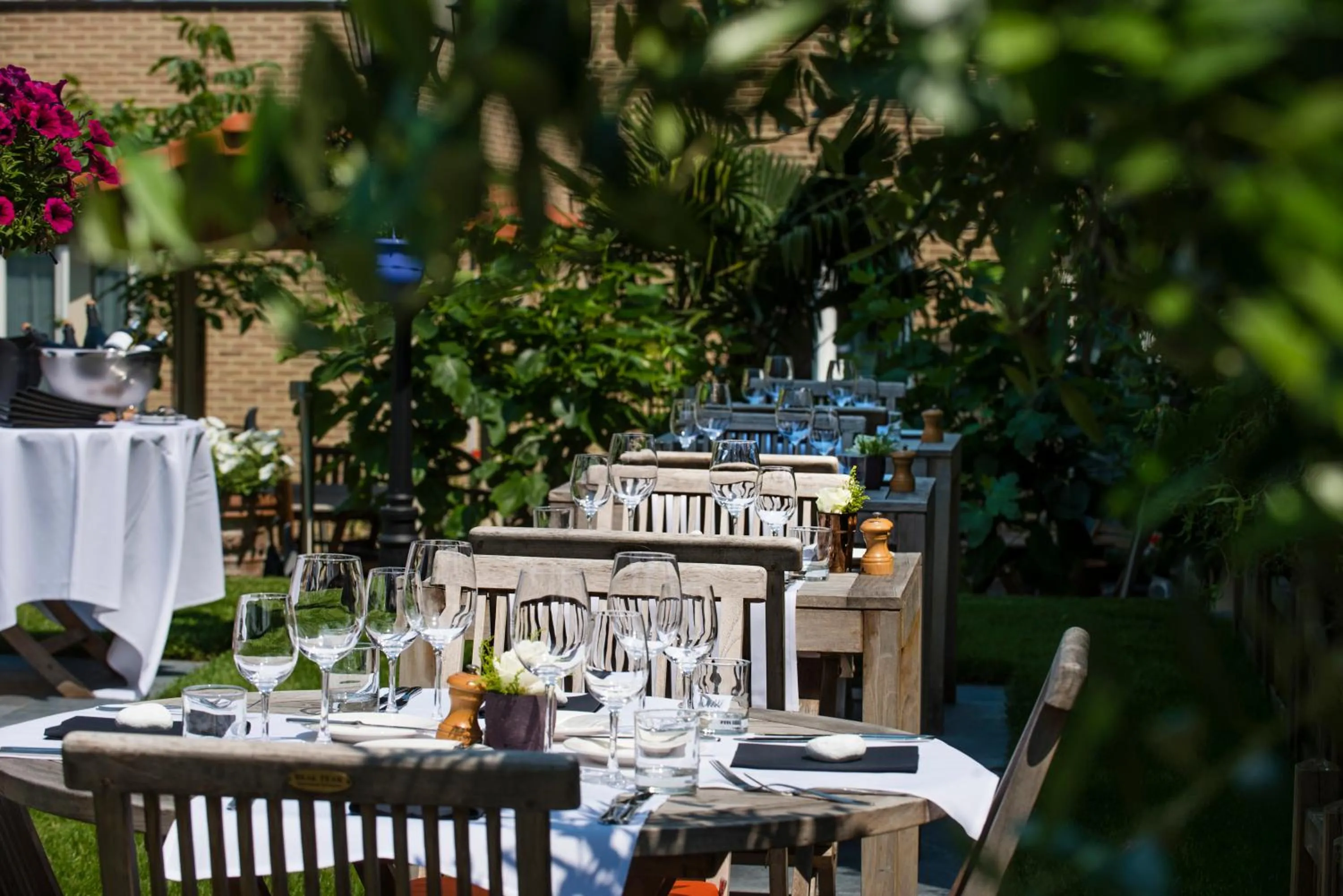 Balcony/Terrace in Parkhotel Gent Centrum