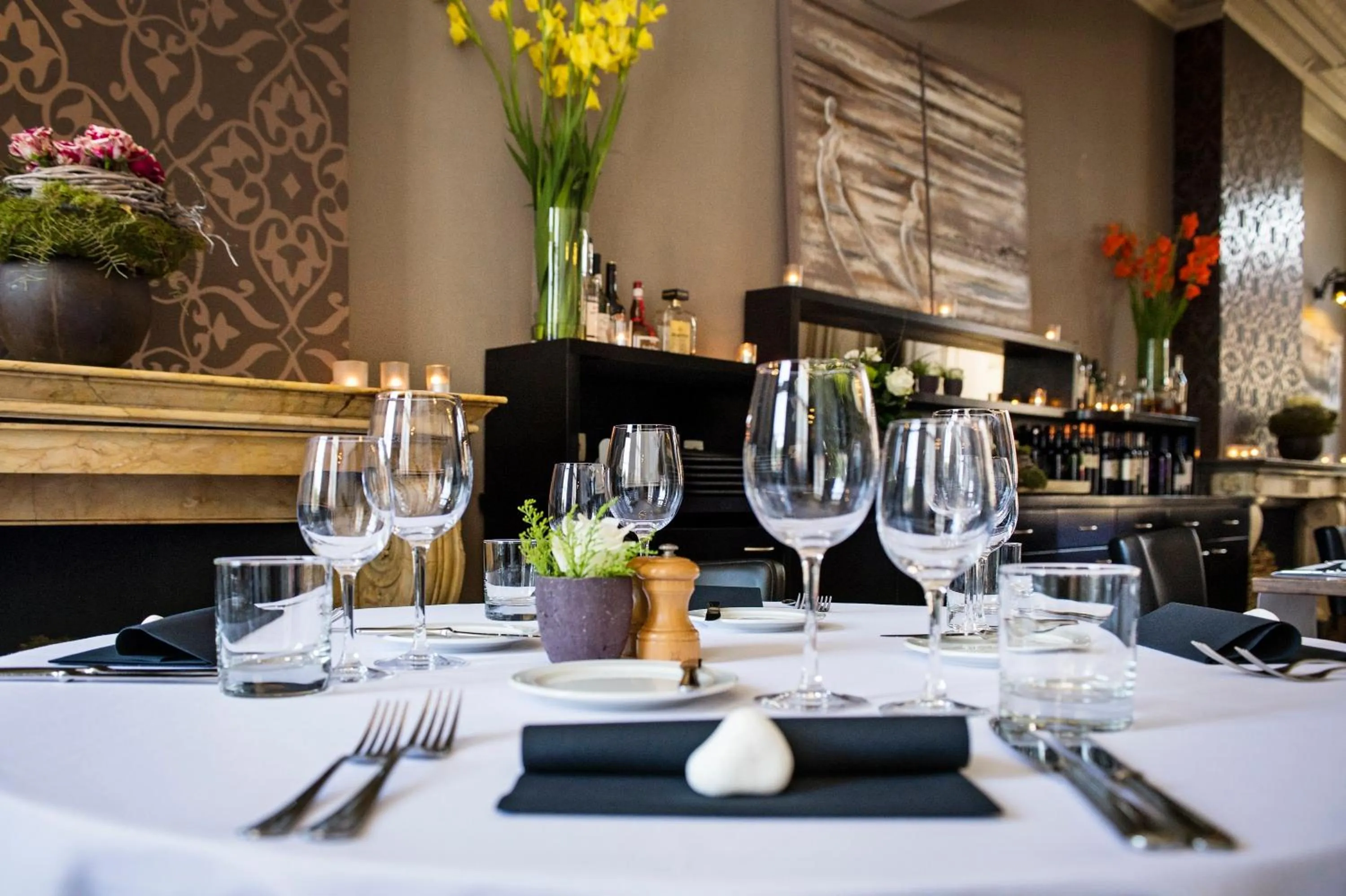 Restaurant/places to eat in Parkhotel Gent Centrum