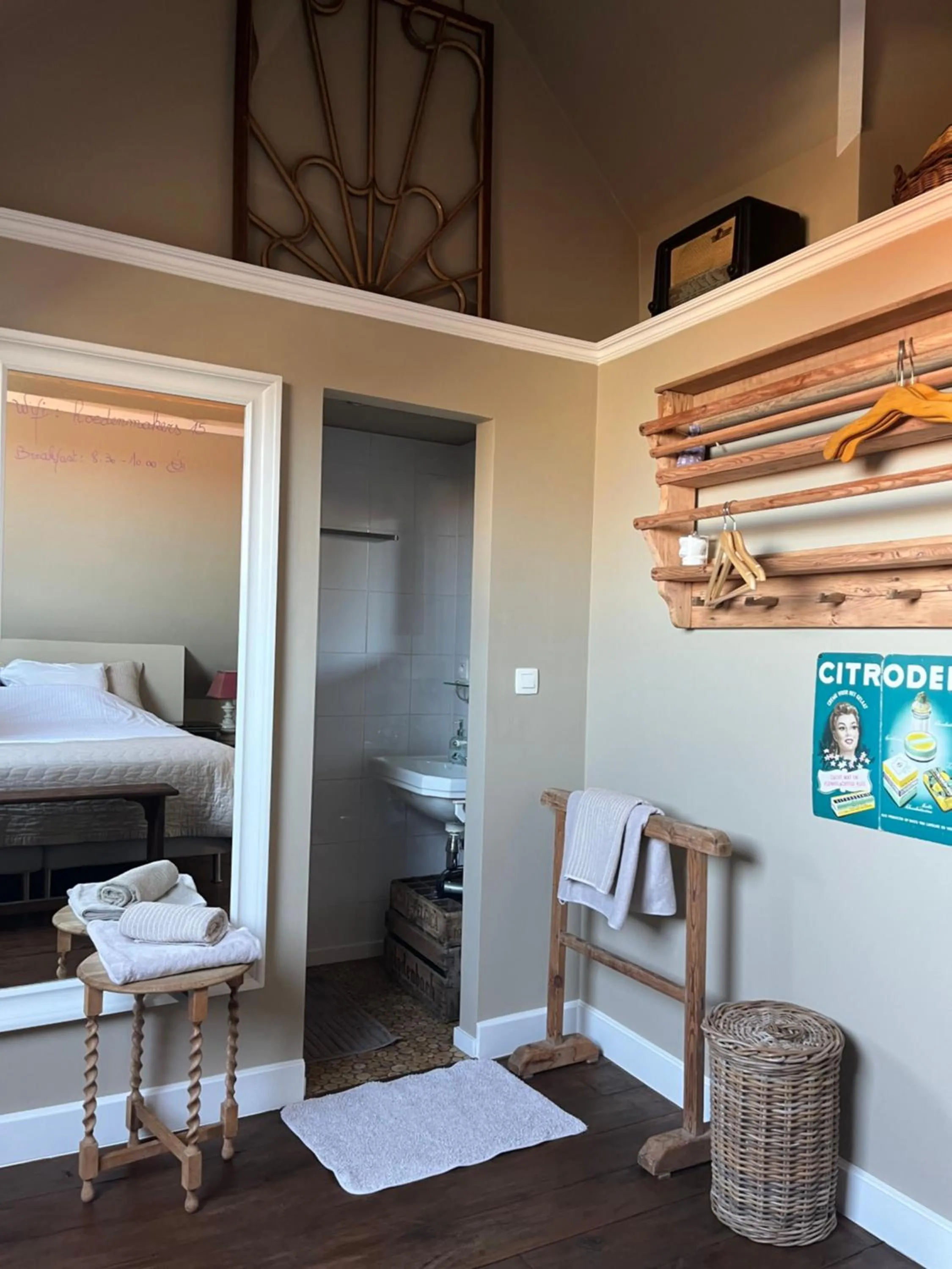 Bed in B&B Le flaneur