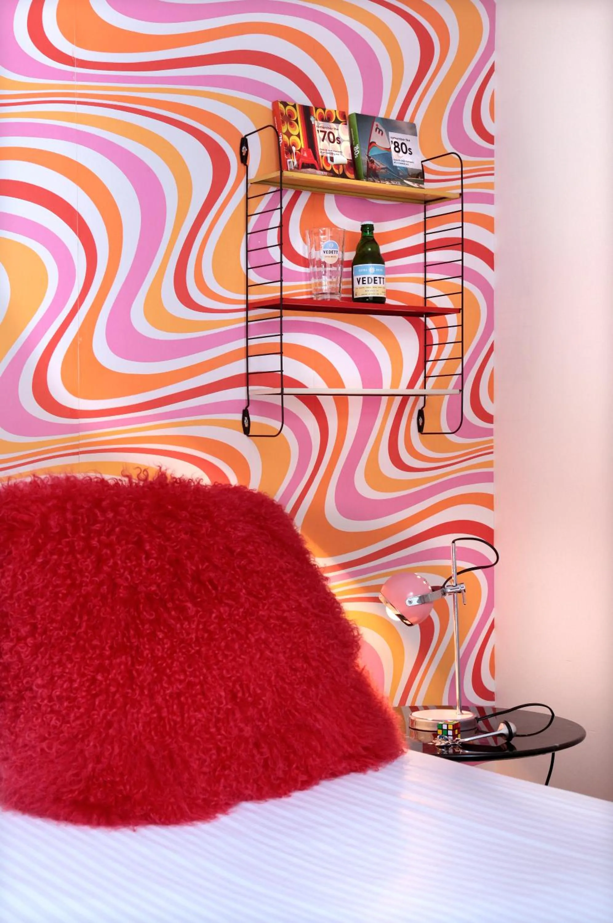 Bed in Vintage Hotel Brussels