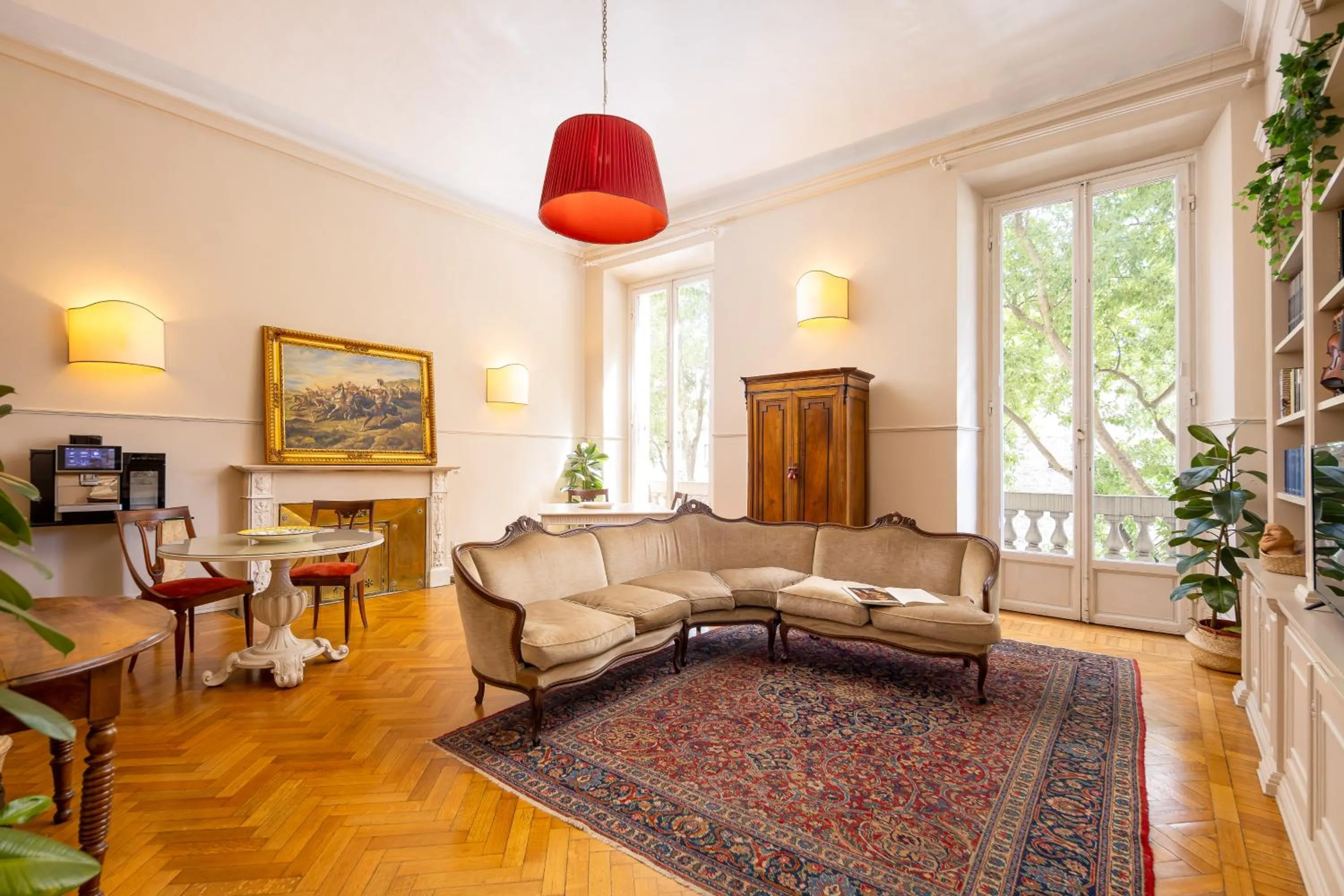 Living room in L'Antica Porta Boutique B&B