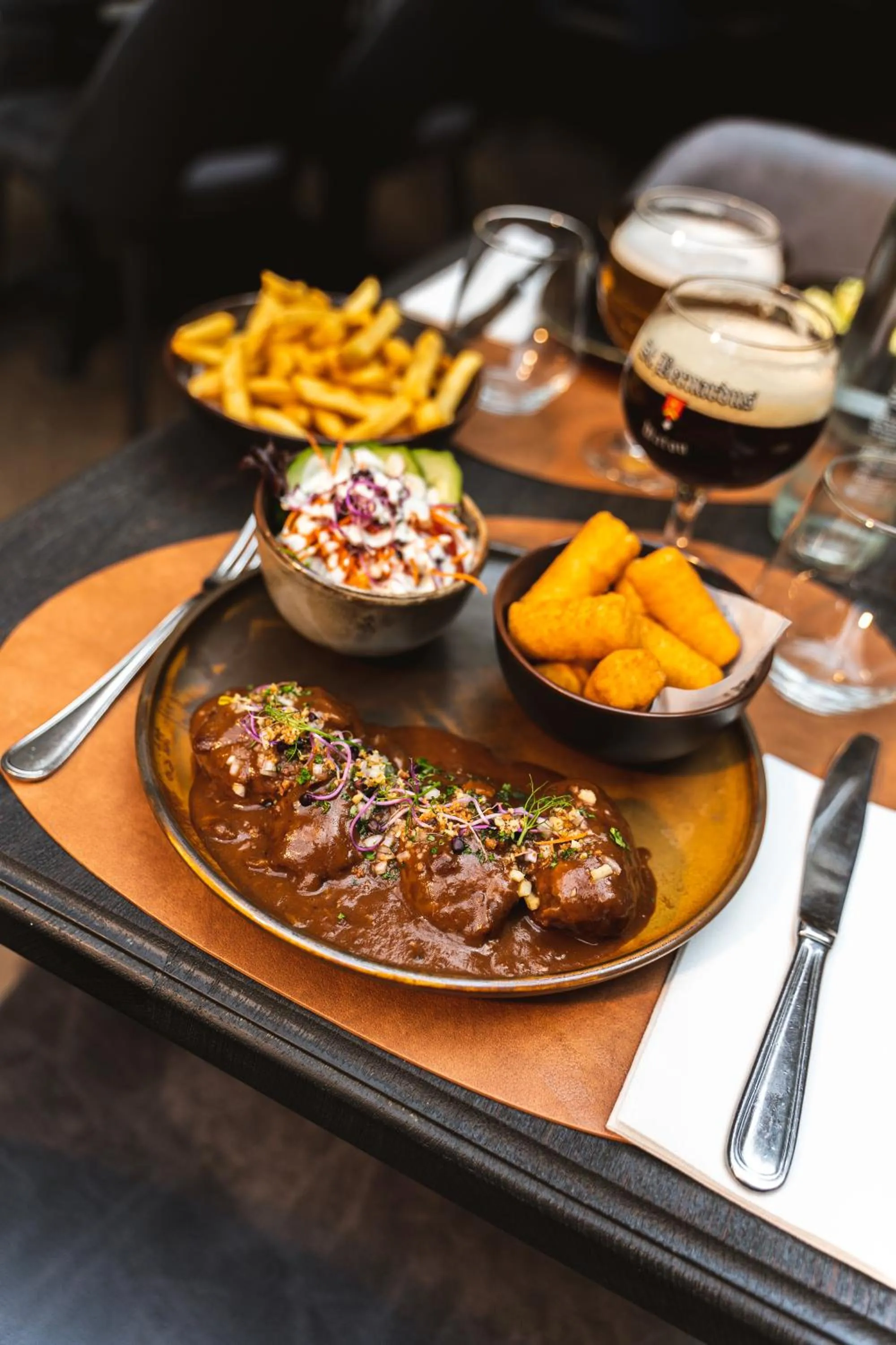 Food and drinks in Hotel de la Paix