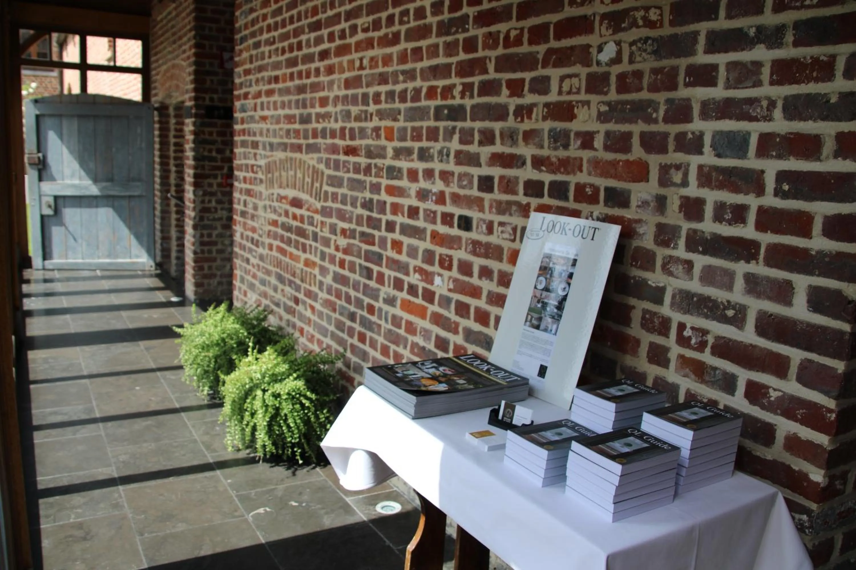 Garden view in Hostellerie De Biek