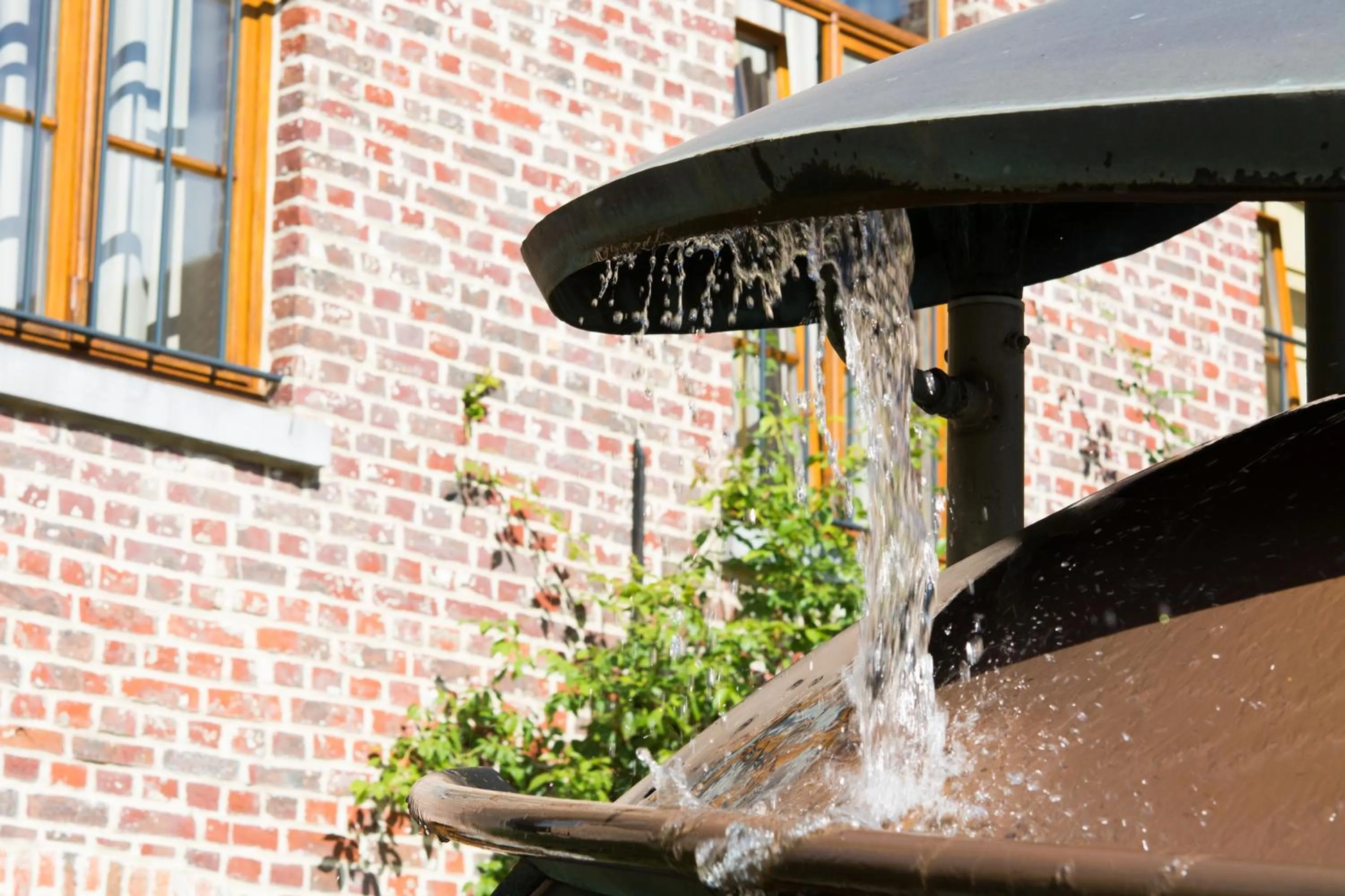 Decorative detail in Hostellerie De Biek