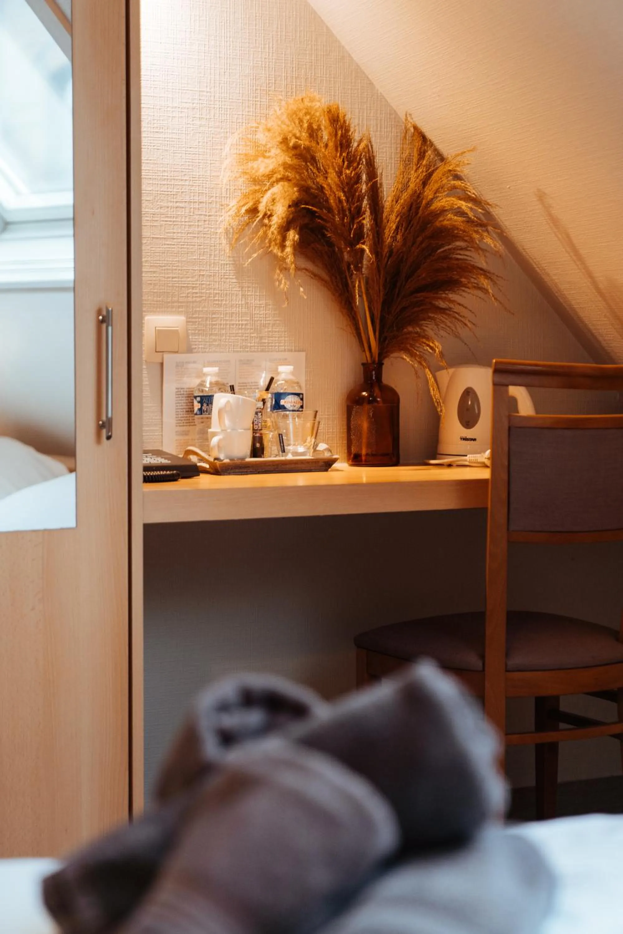 Bedroom, Bed in Hotel Brasserie De Beiaard