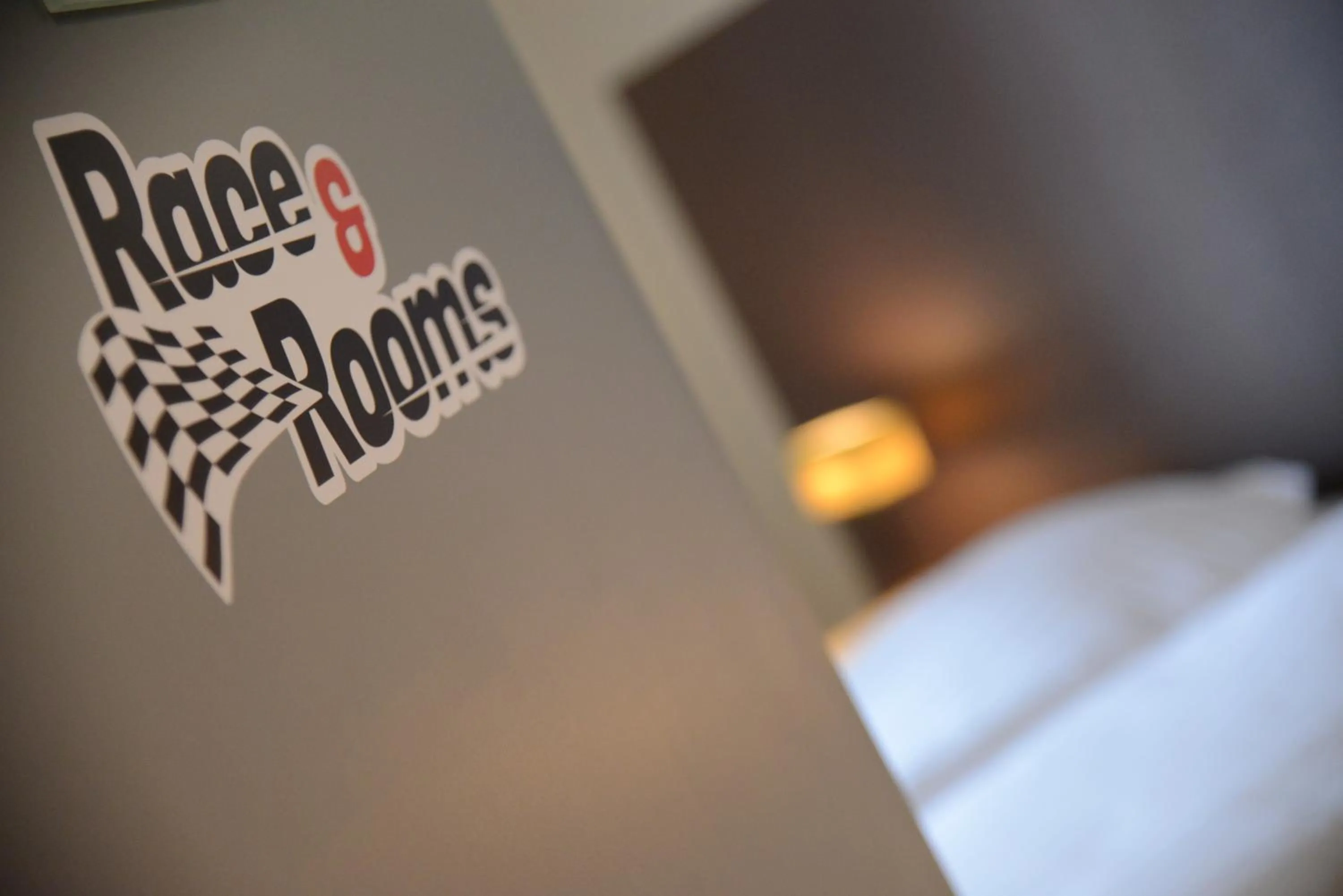 Property logo or sign, Bed in Race & Rooms