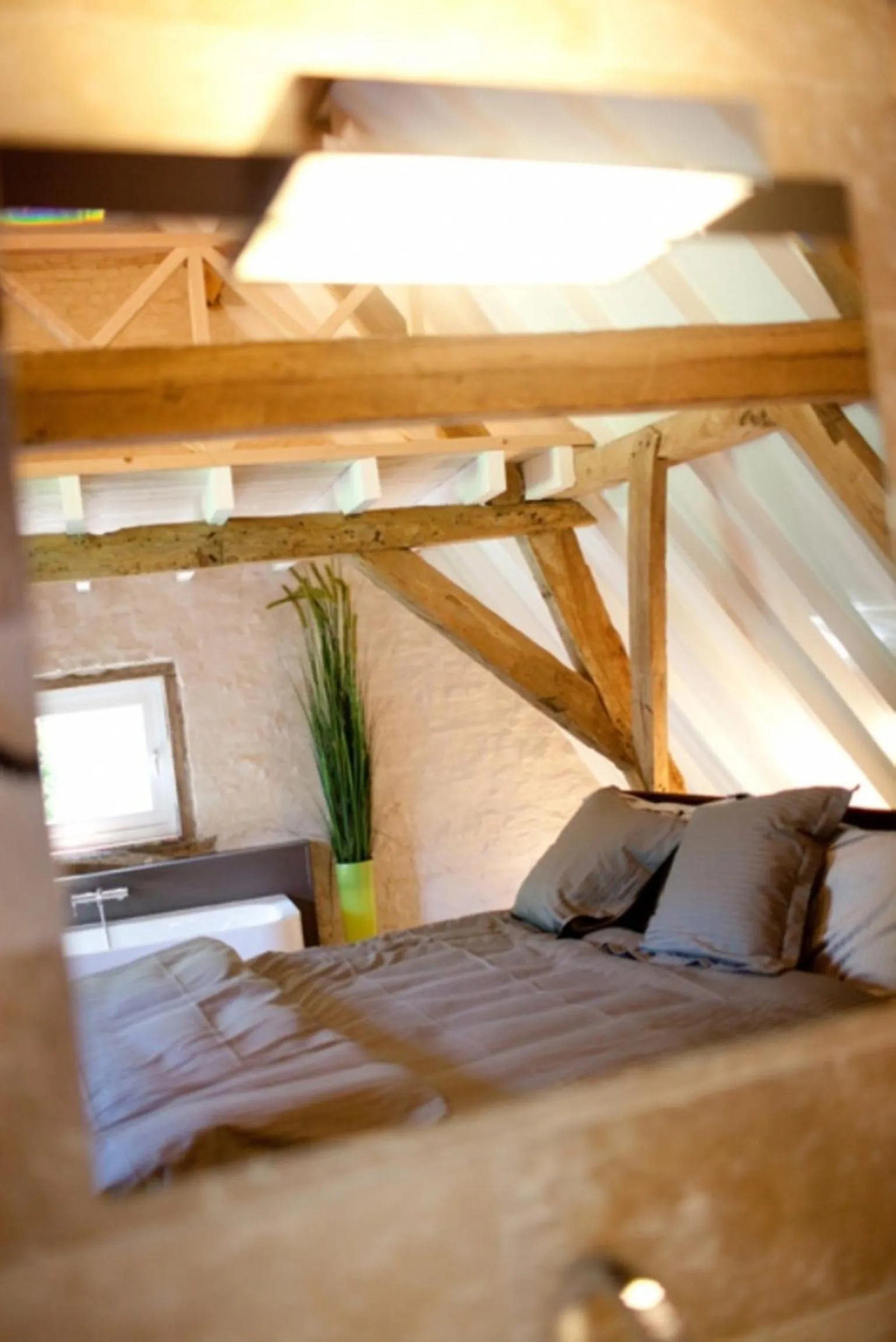 Bed in Hostellerie Hof Ter Doest