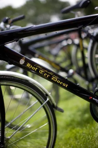 Decorative detail in Hostellerie Hof Ter Doest