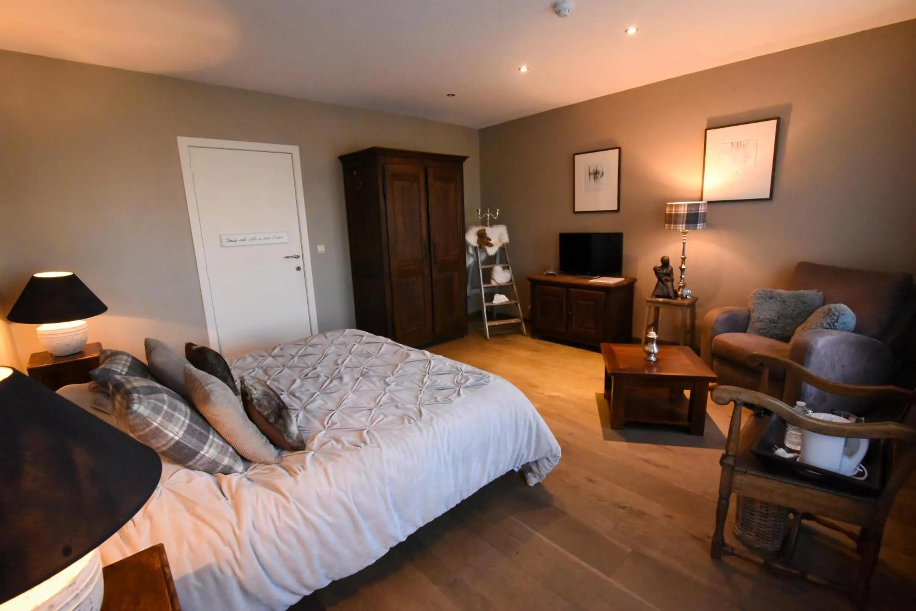 Bed in Hotel Ter Polders