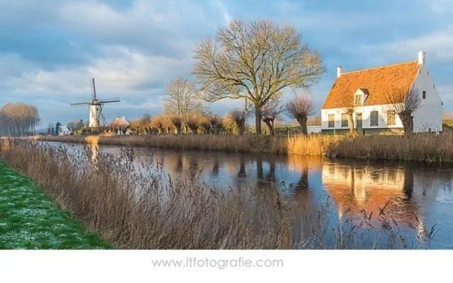 Natural landscape in Hotel Ter Polders