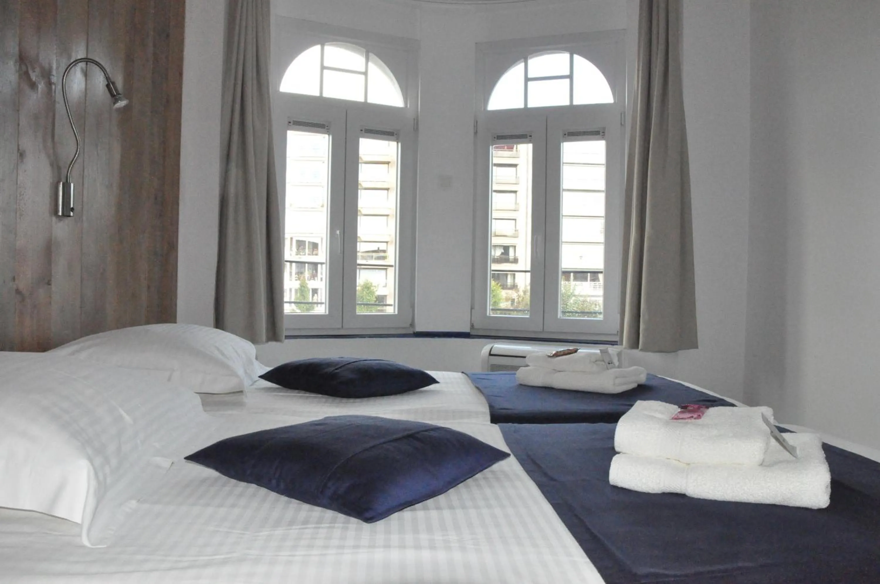 Bed in Hotel Aan Zee