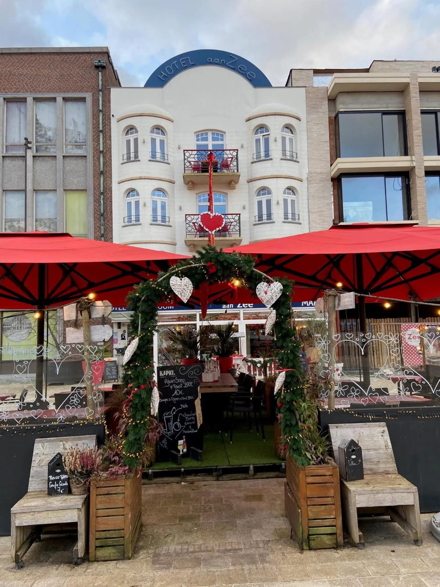 Property building in Hotel Aan Zee