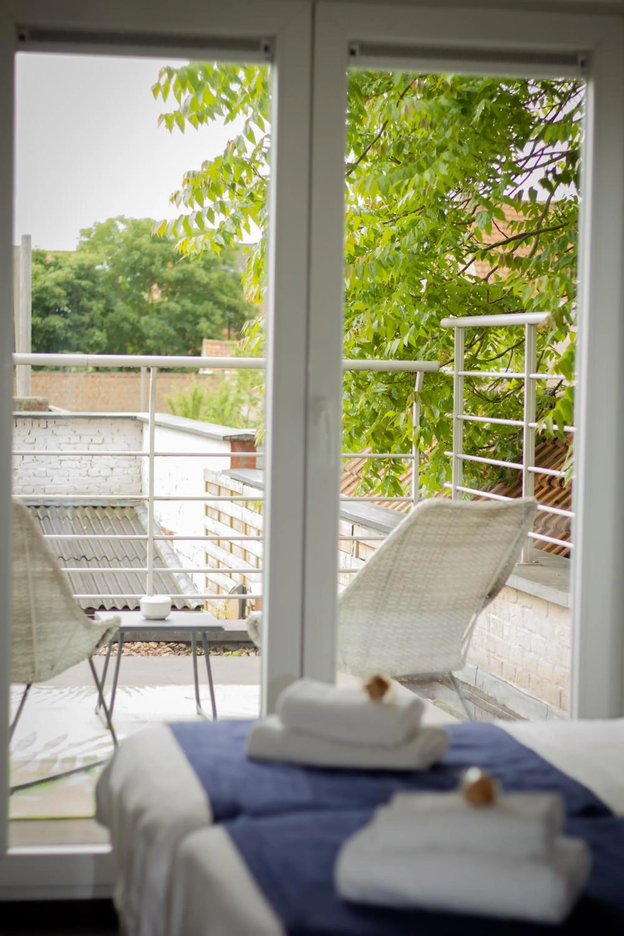 Balcony/Terrace in Hotel Aan Zee
