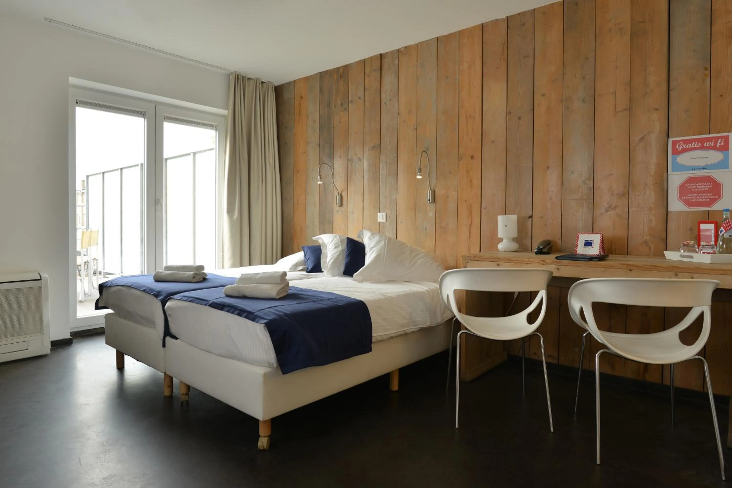 Bed in Hotel Aan Zee