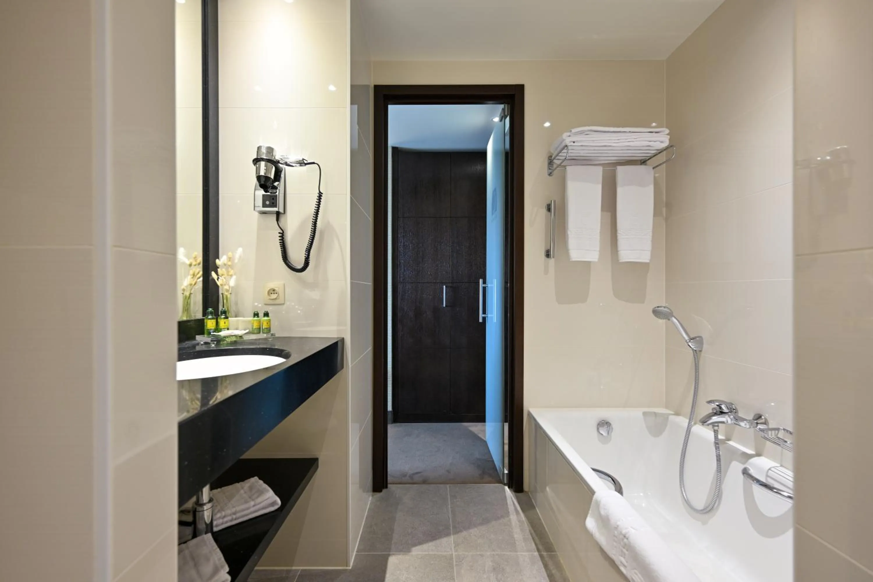 Shower in Grand Hotel Casselbergh