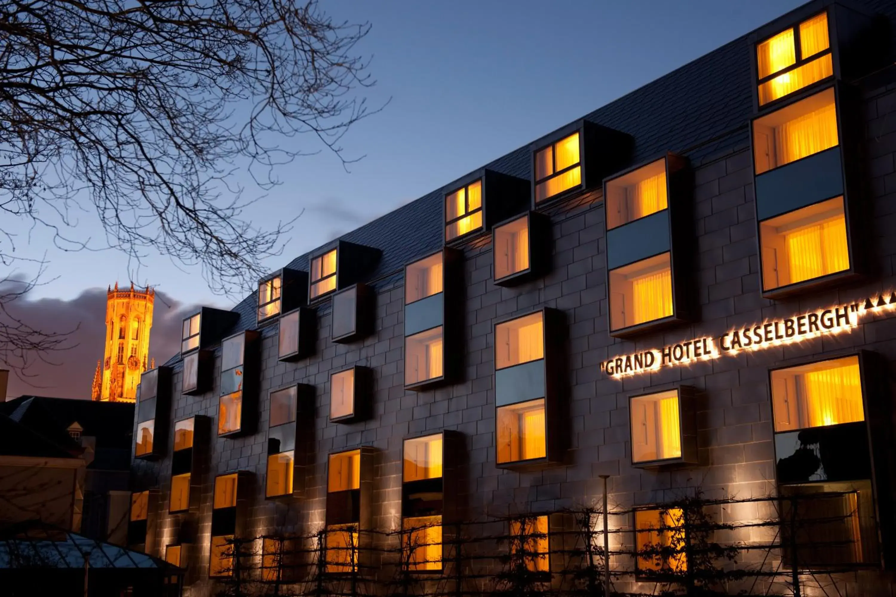 Property building in Grand Hotel Casselbergh Property building in Grand Hotel Casselbergh