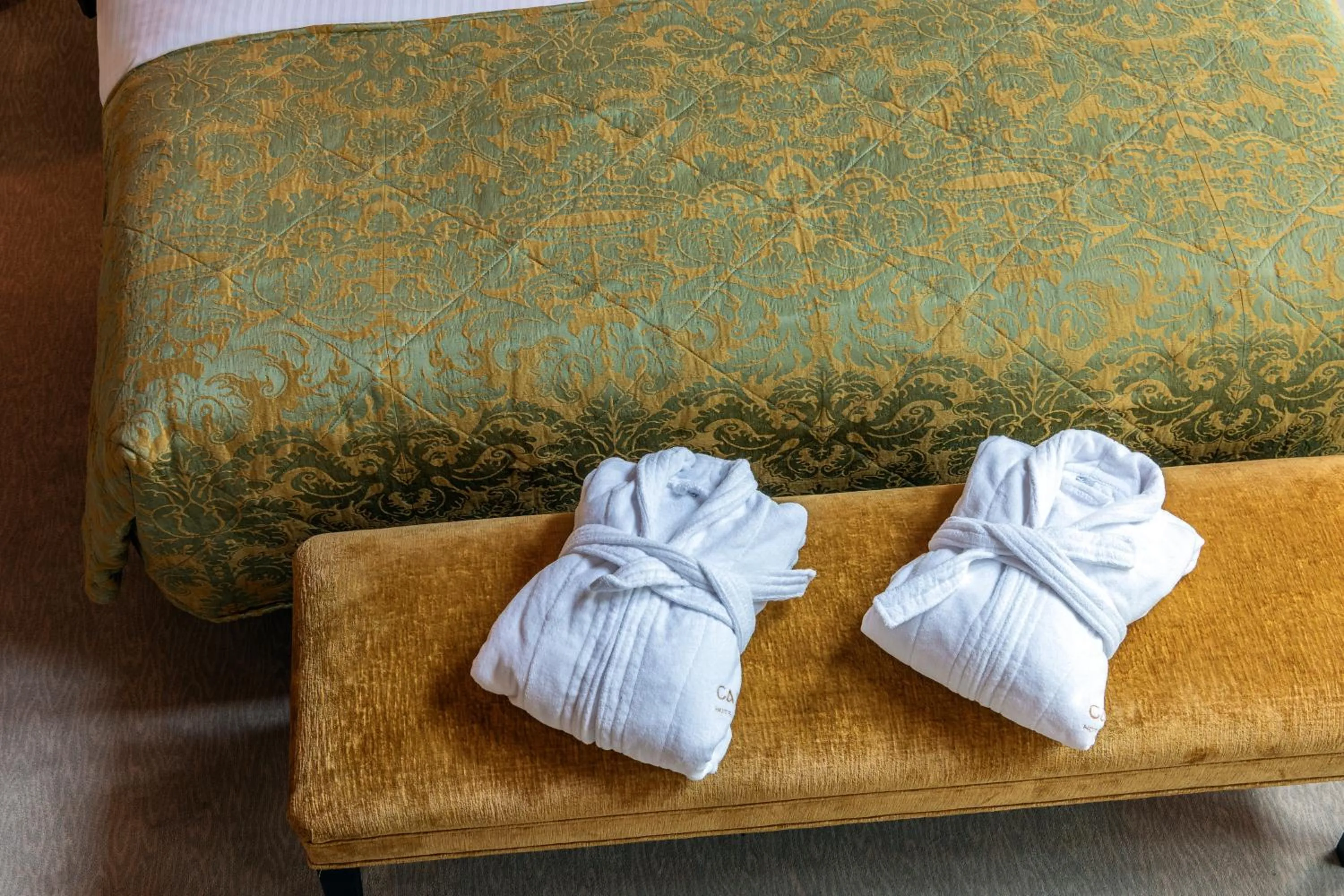 Bed in Grand Hotel Casselbergh
